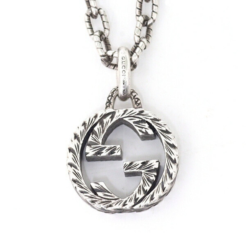 Interlocking Pendant Necklace Sterling Silver