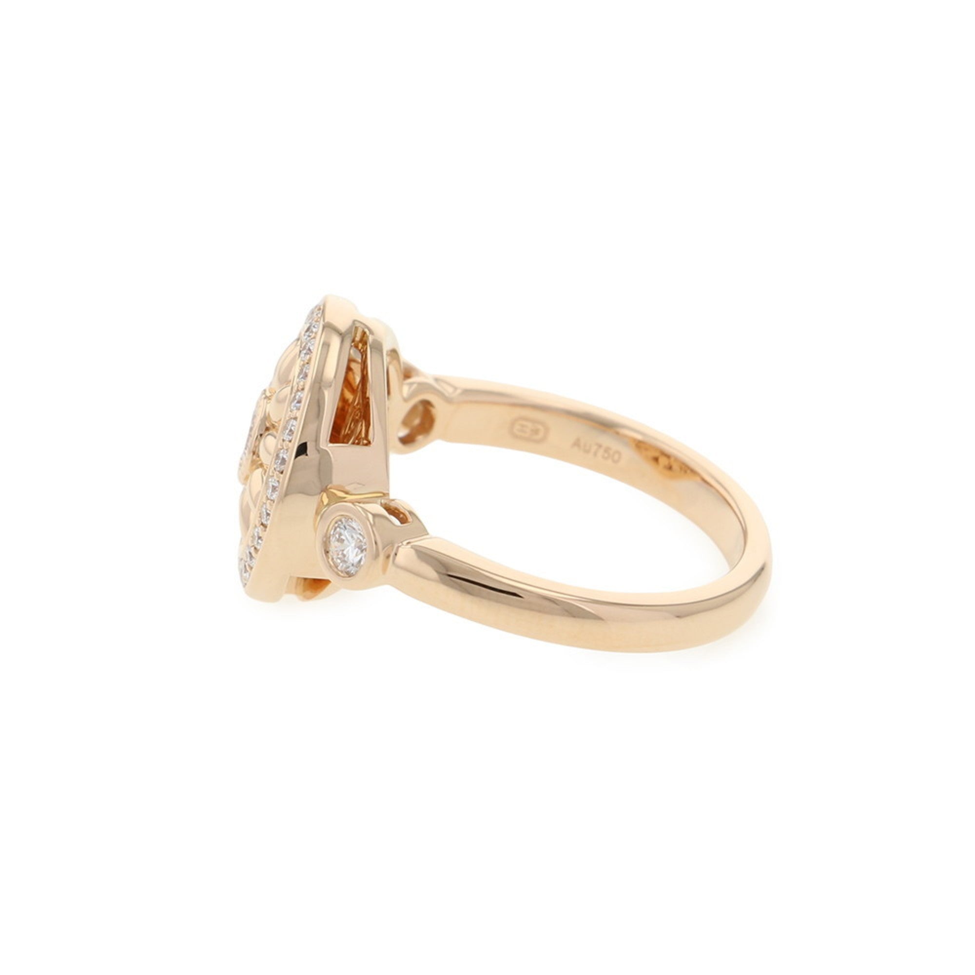 Ring 18K Rose Gold with Diamond