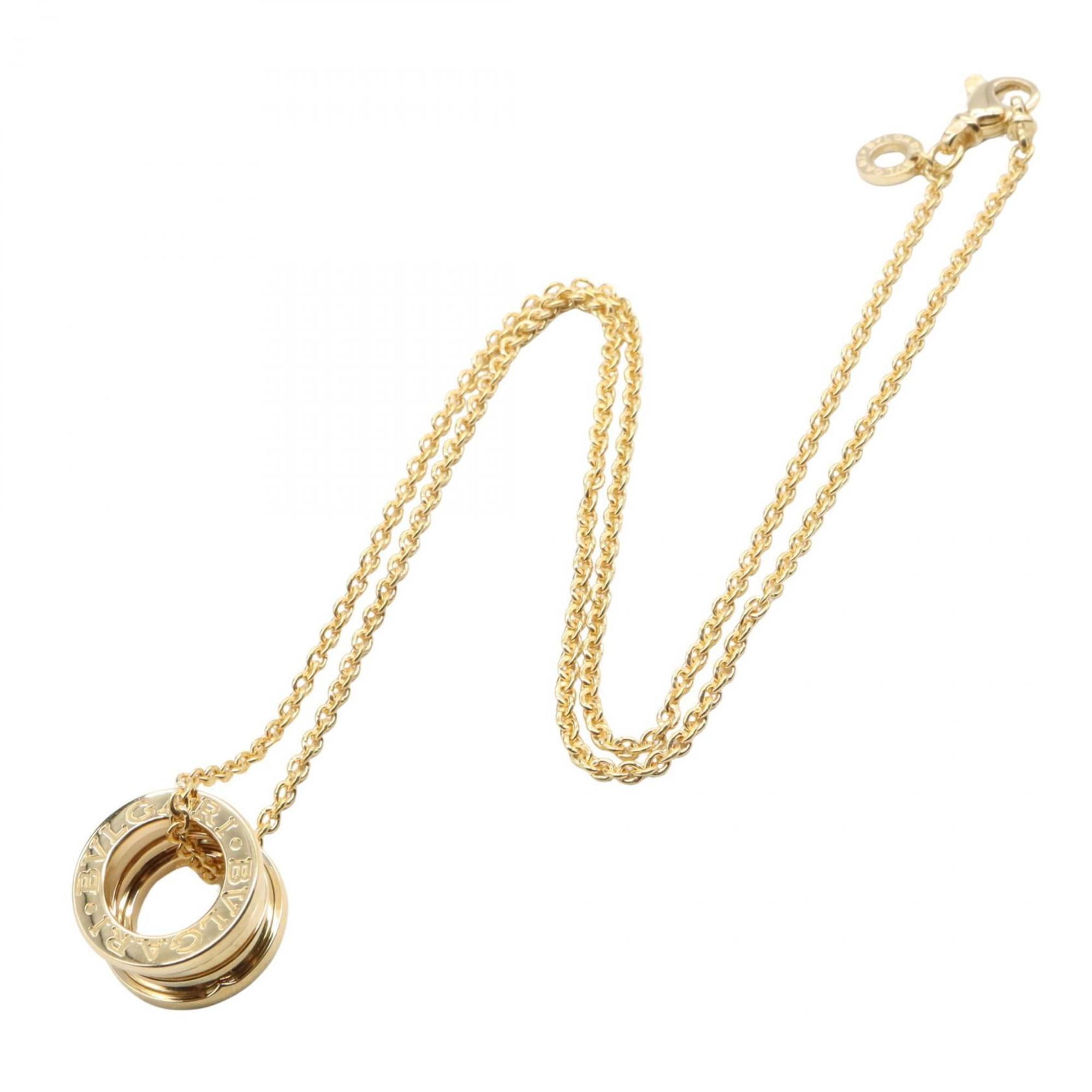 B.Zero1 Pendant Necklace 18K Yellow Gold