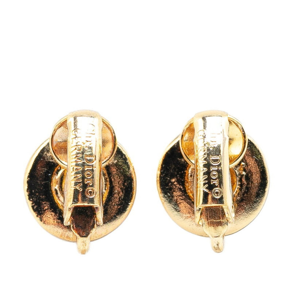 Earrings Gold-Tone Metal