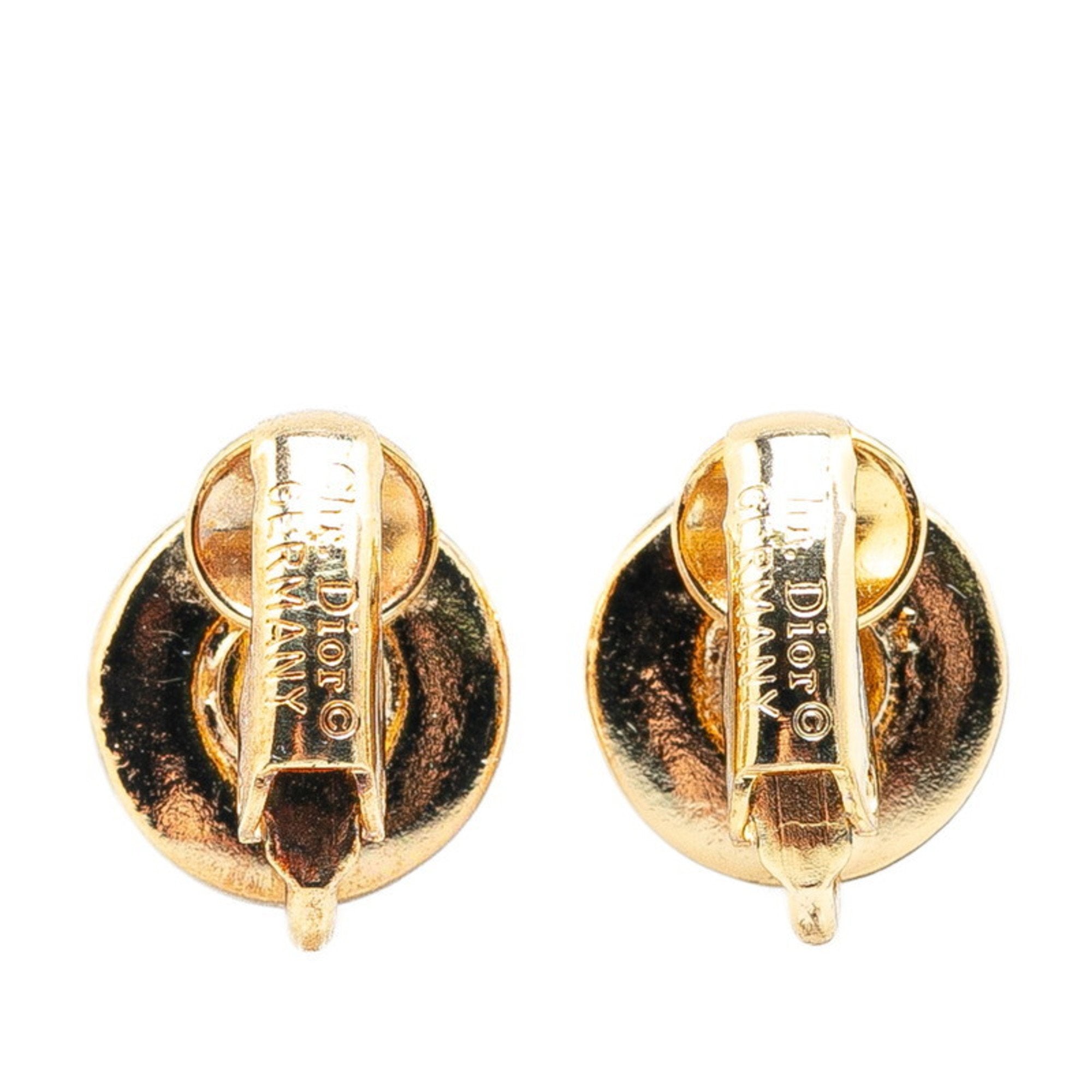 Earrings Gold-Tone Metal