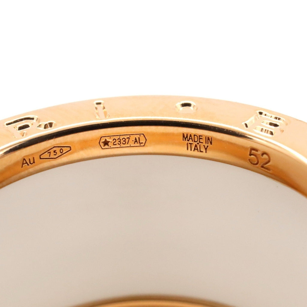 B.Zero1 Ring 18K Rose Gold and Ceramic