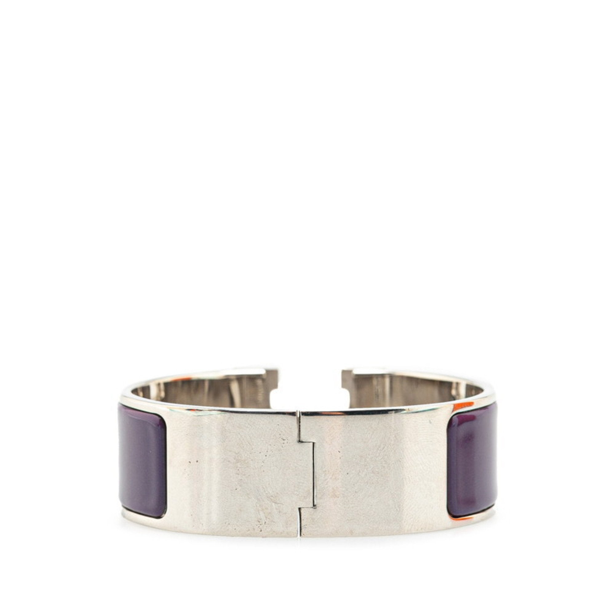 Bracelet Metal Purple and Silver