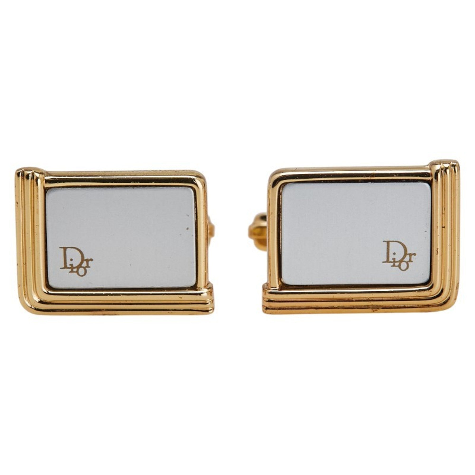 Cufflinks Gold and Plastic Bracelet