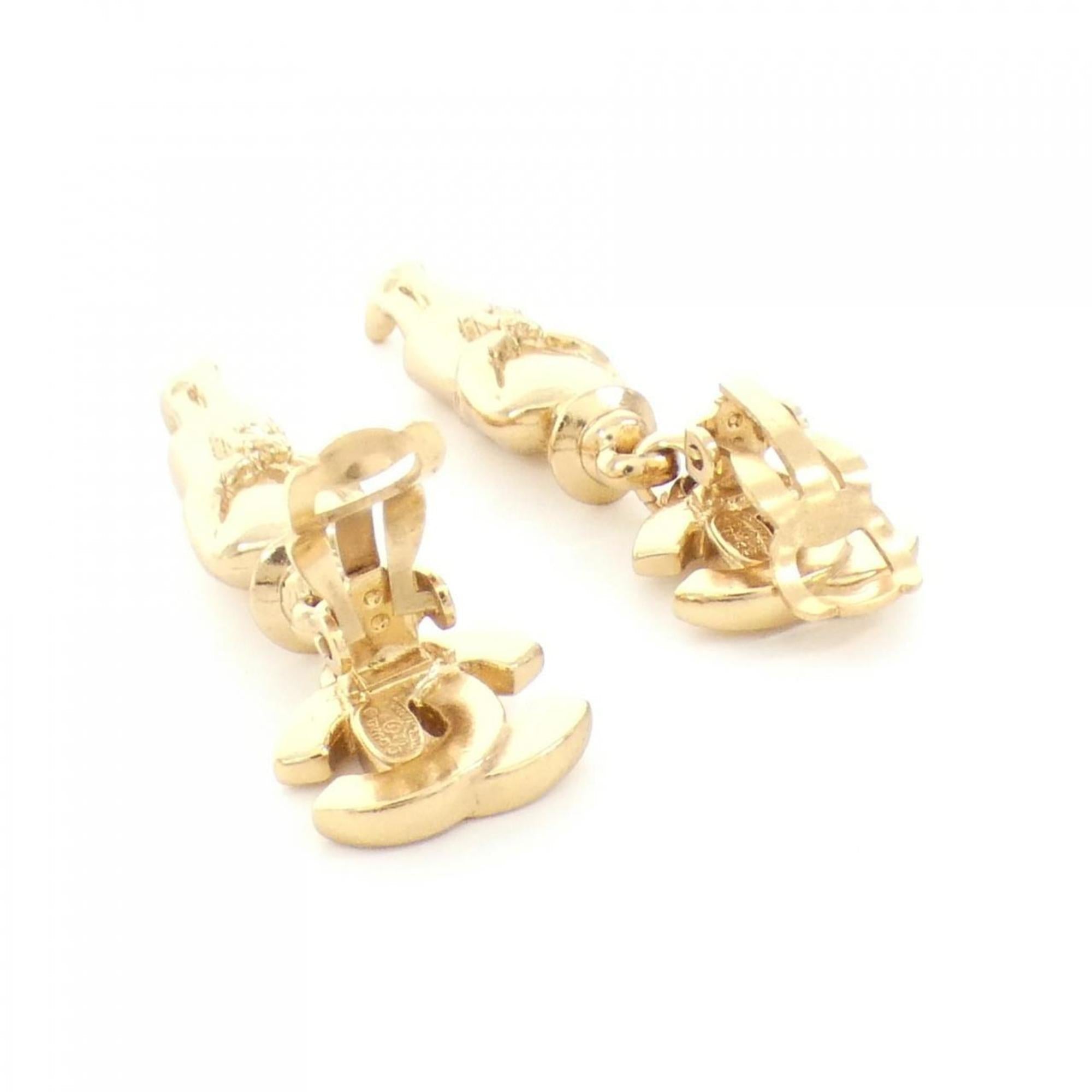 Clip-On Earrings Clip-On Gold-Tone Metal
