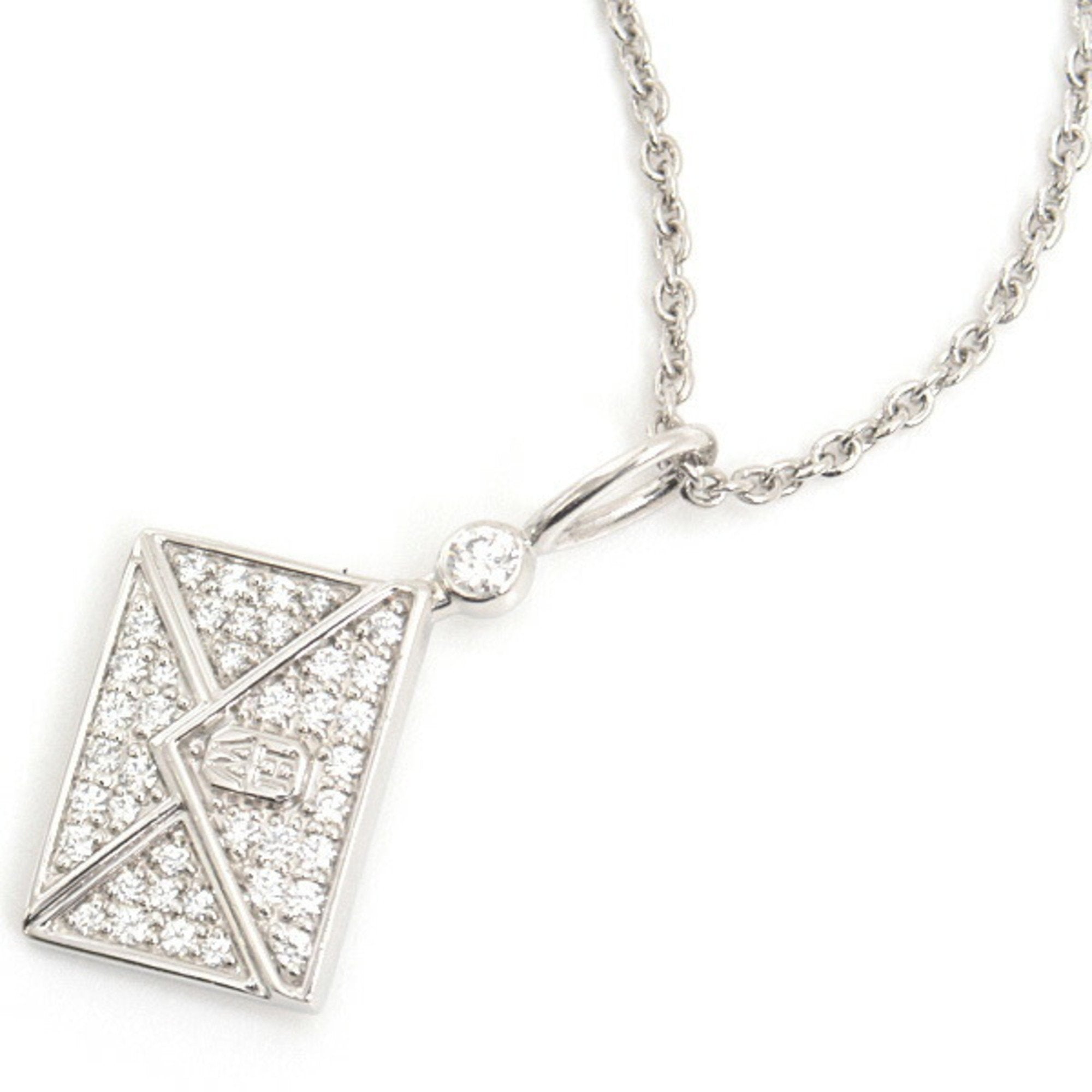 Pendant Necklace Platinum With Diamond