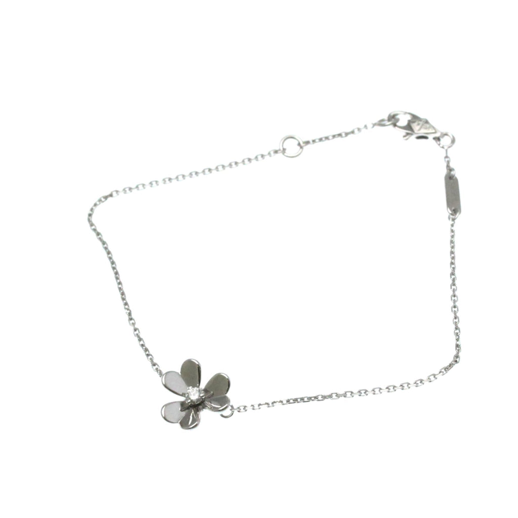 Bracelet 18K White Gold Mini with Diamond
