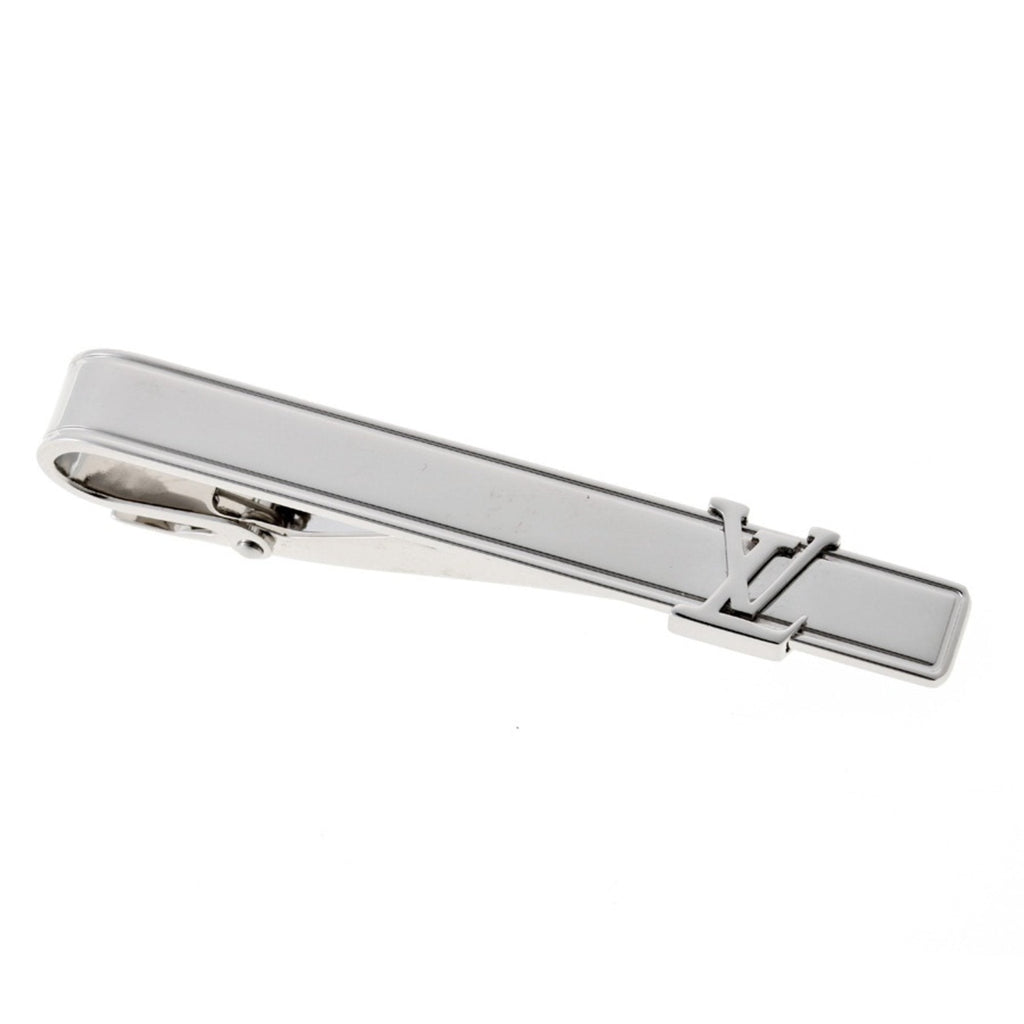Tie Pin Metal Silver Brooch