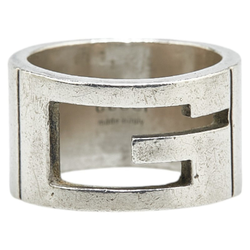 G Open Ring Sterling Silver
