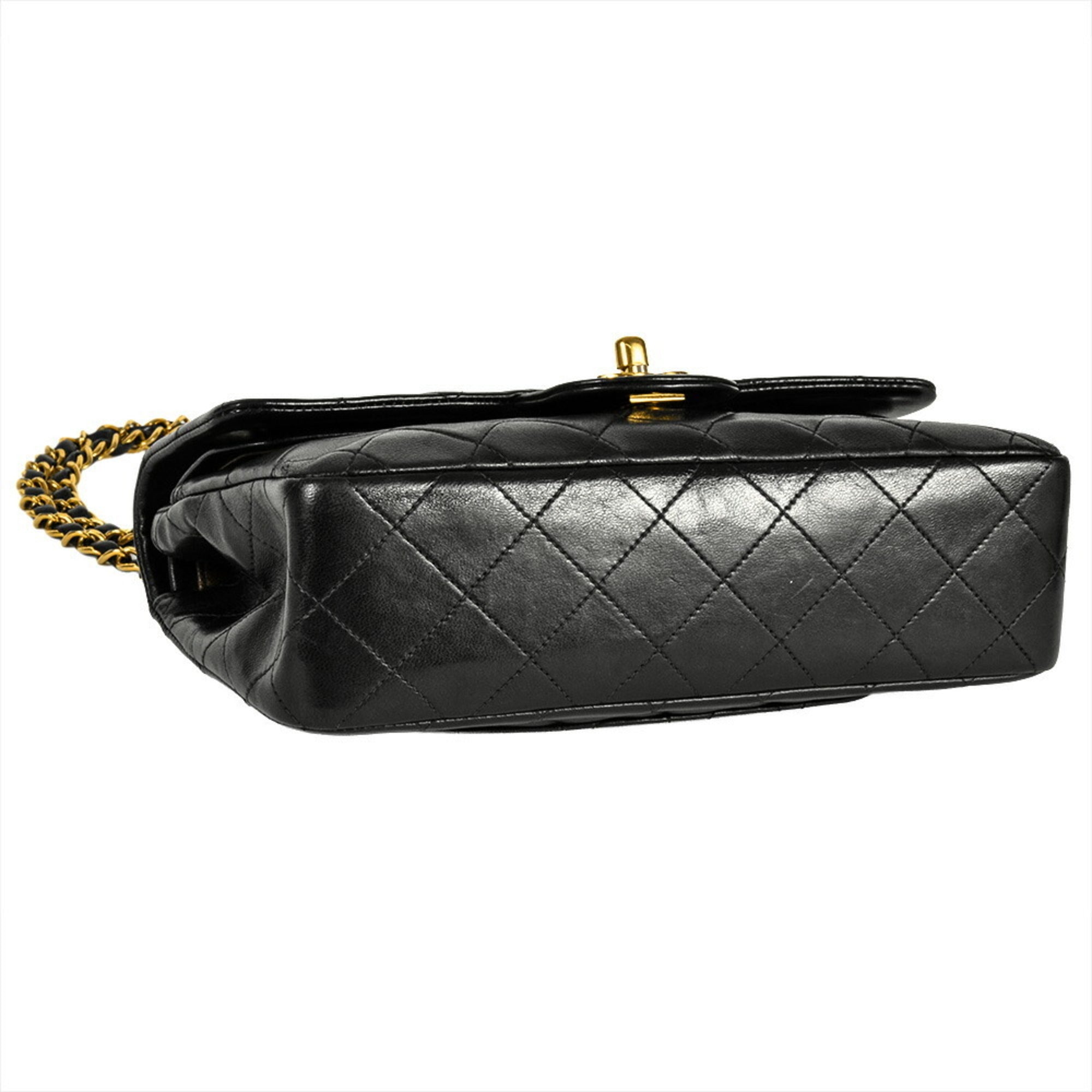 Vintage Classic Double Flap Bag Quilted Lambskin Small