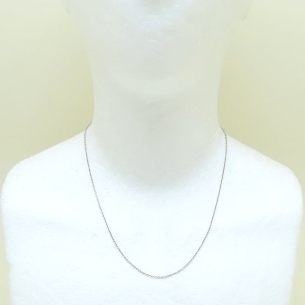 Pendant Necklace Platinum 45.5cm