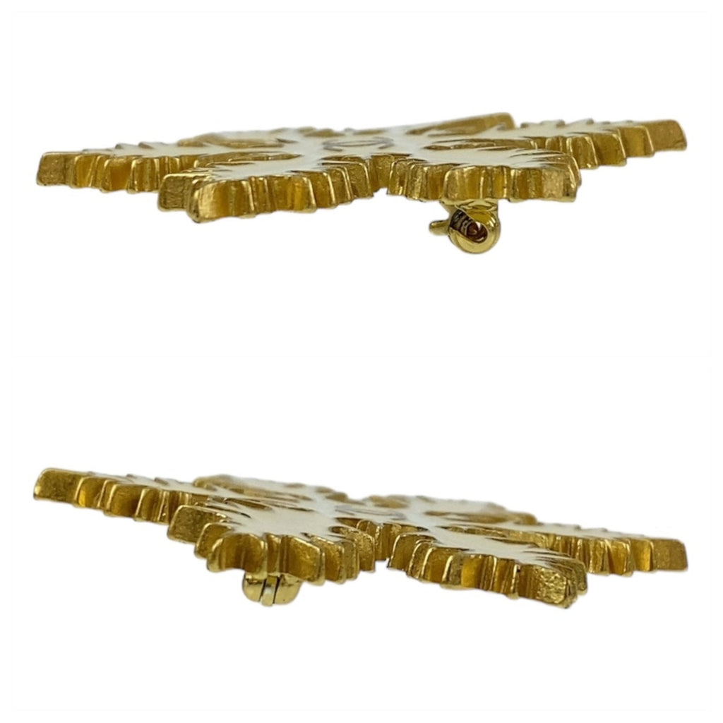 Brooch Metal White