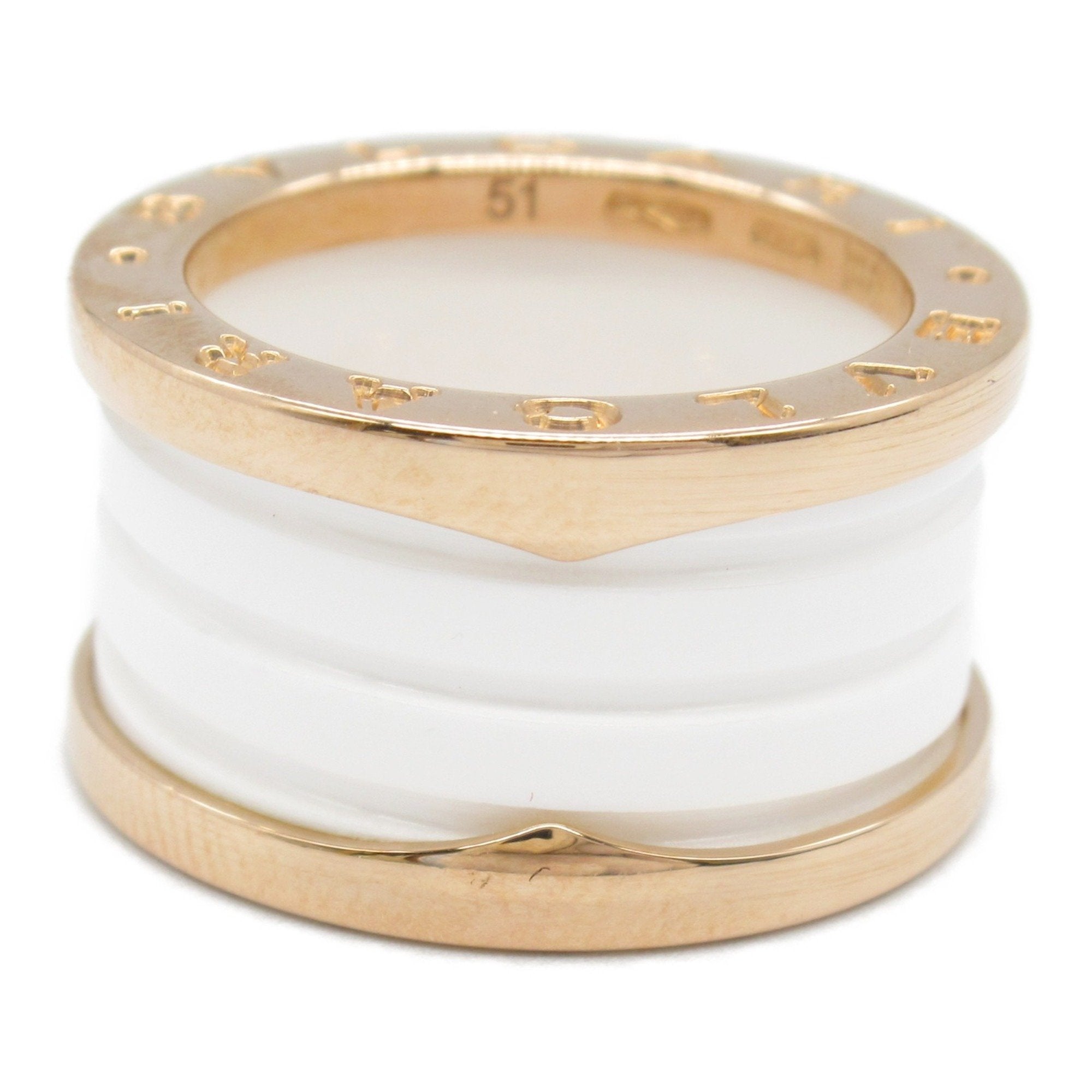 B.Zero1 Ring 18K Rose Gold and Ceramic