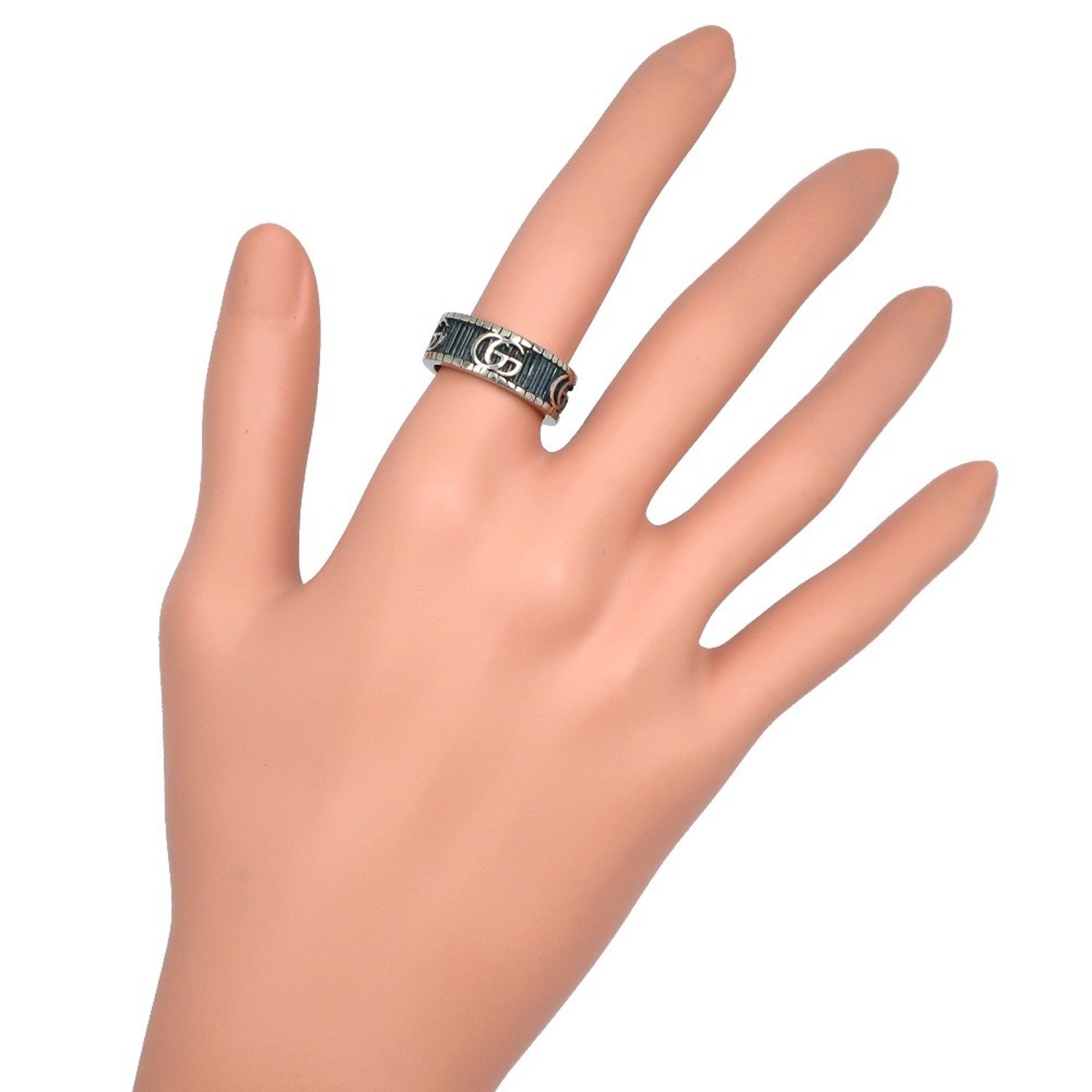 Double G Ring Sterling Silver