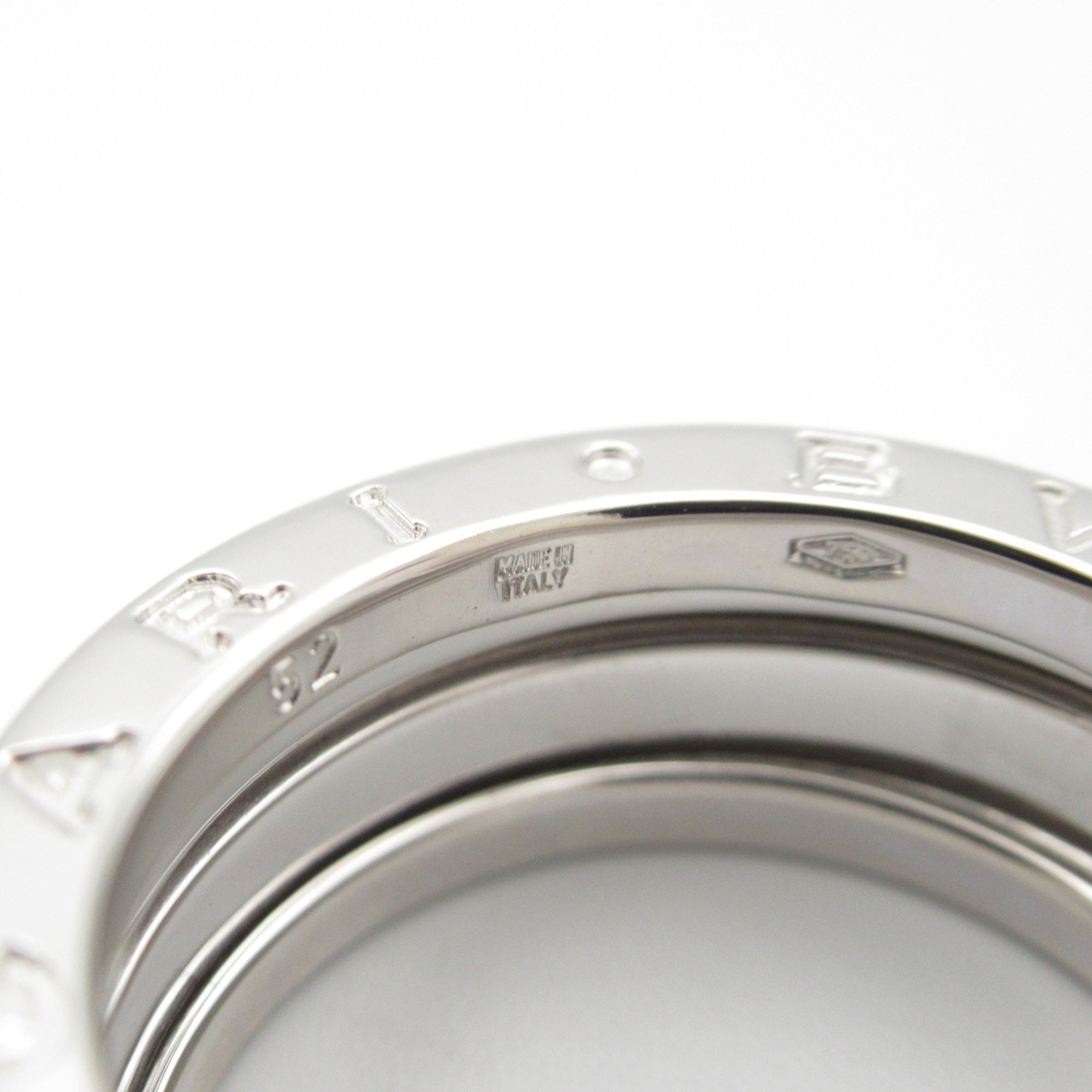 B.Zero1 Ring 18K White Gold and Sterling Silver
