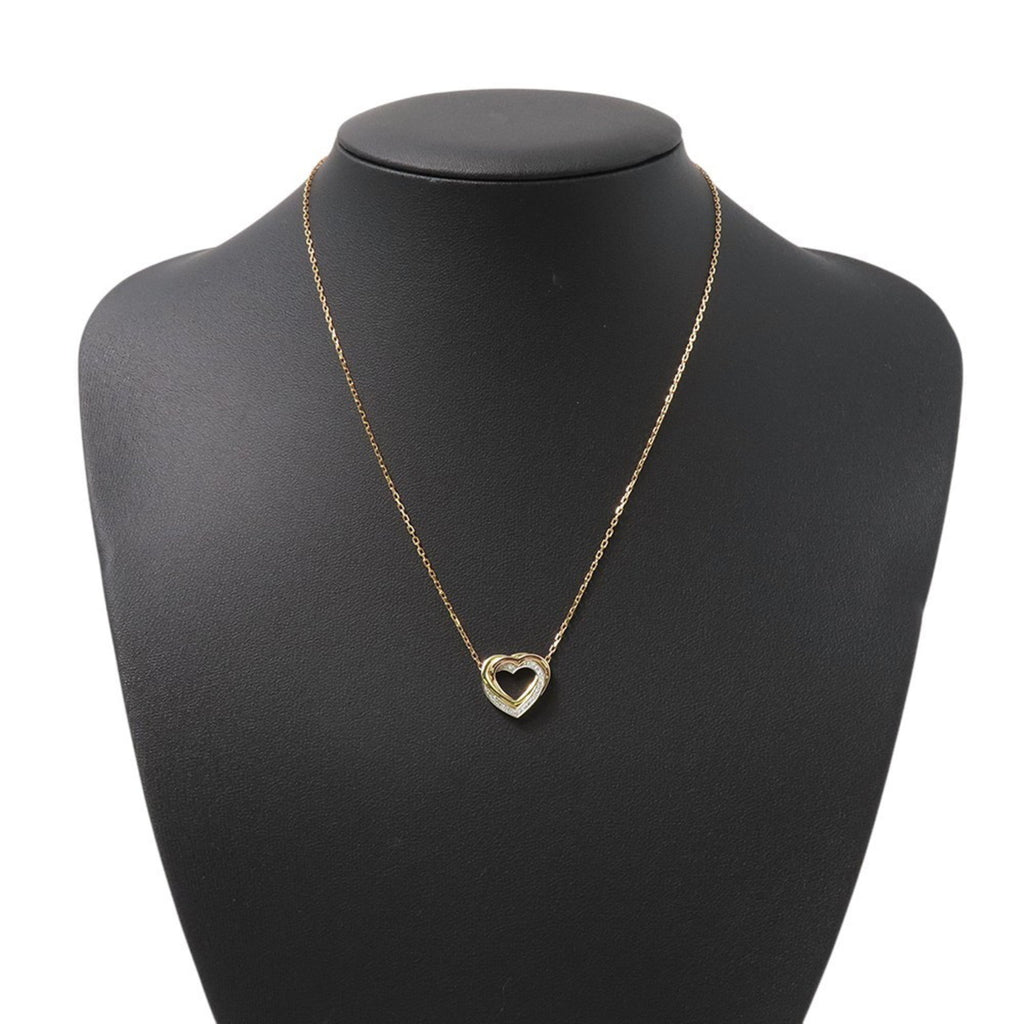 Trinity Pendant Necklace 18K Tricolor Gold