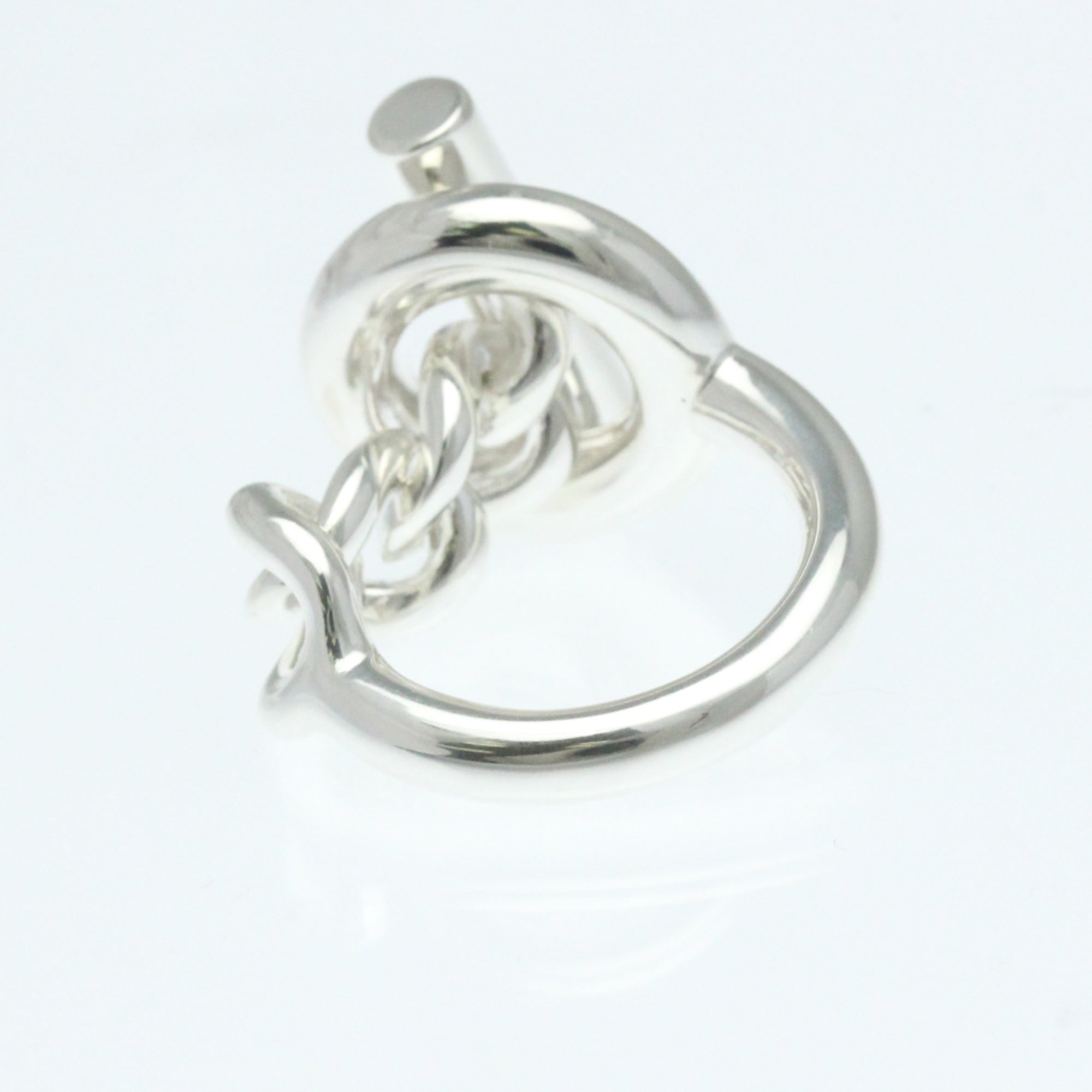 Croisette Band Ring Sterling Silver