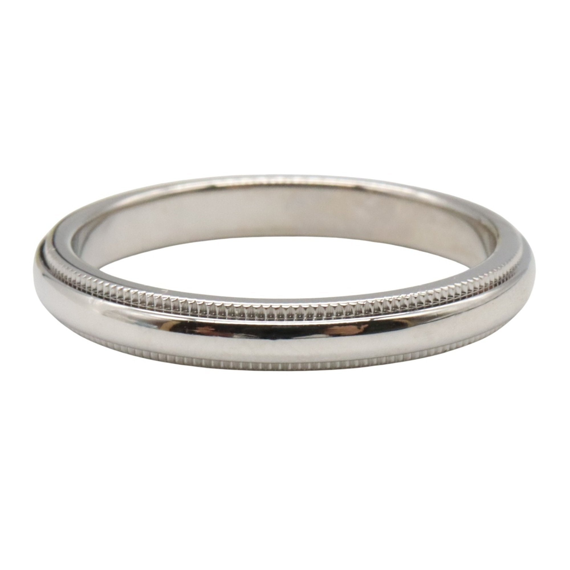 Milgrain Ring Sterling Silver and Platinum