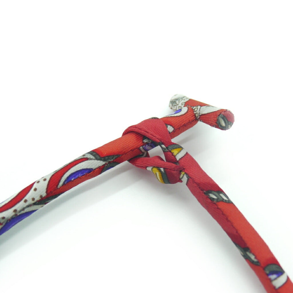 Choker Necklace Silk Multi-Color