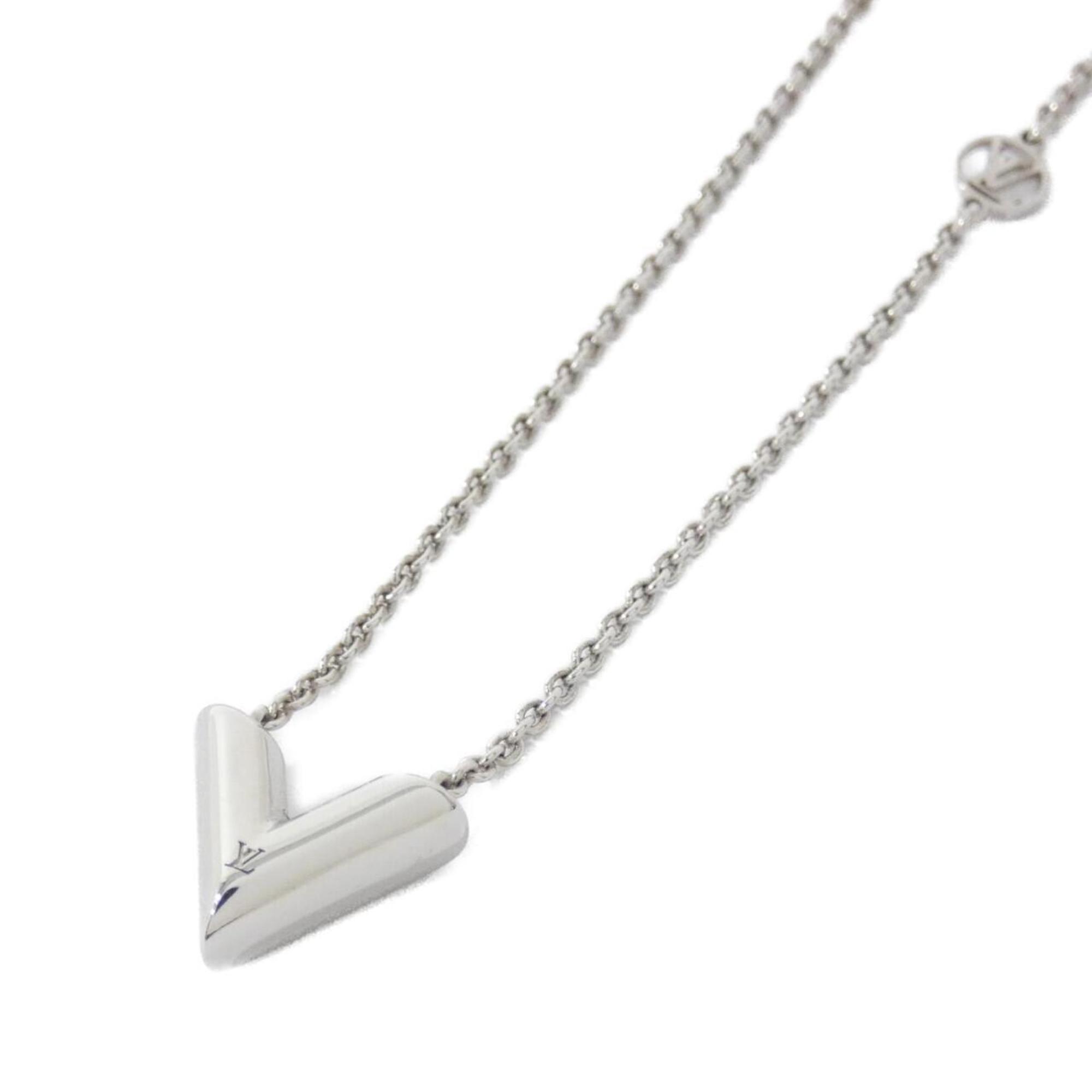 Essential V Pendant Necklace Sterling Silver