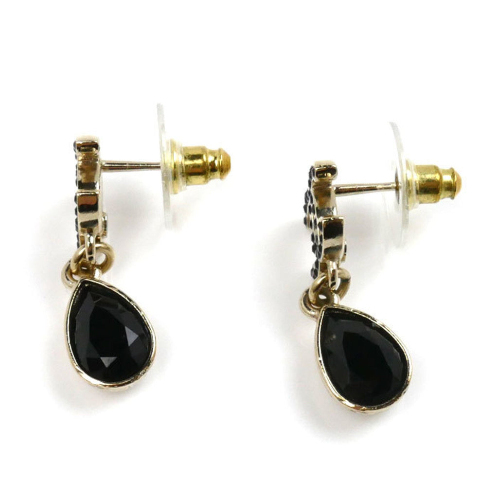 CC Logo Earrings Gold-Tone Metal Gold-Tone Metal