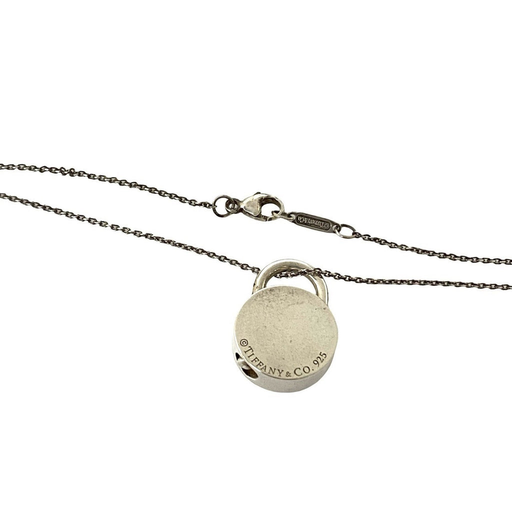 Round Rock Pendant Necklace Sterling Silver