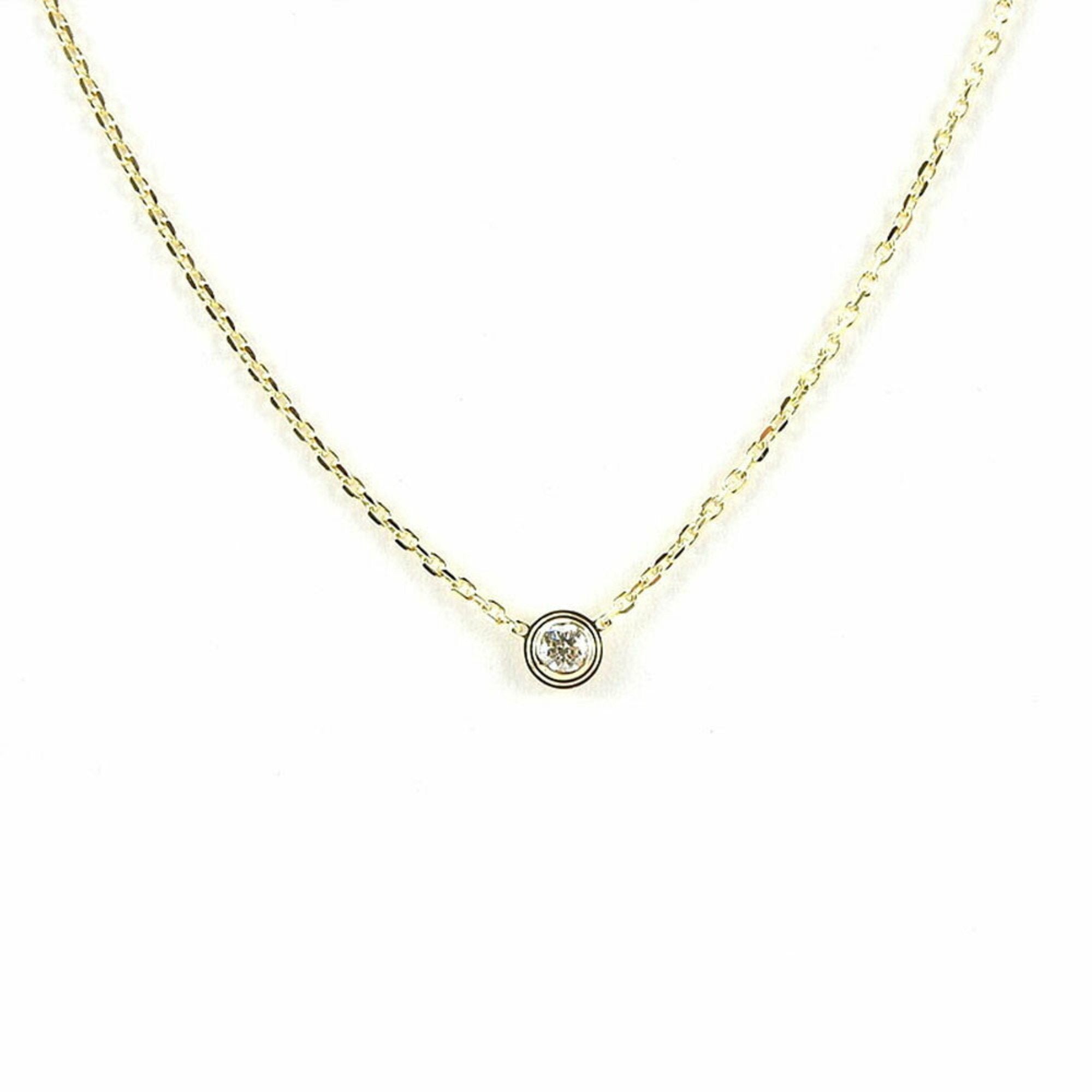Pendant Necklace 18K Yellow Gold