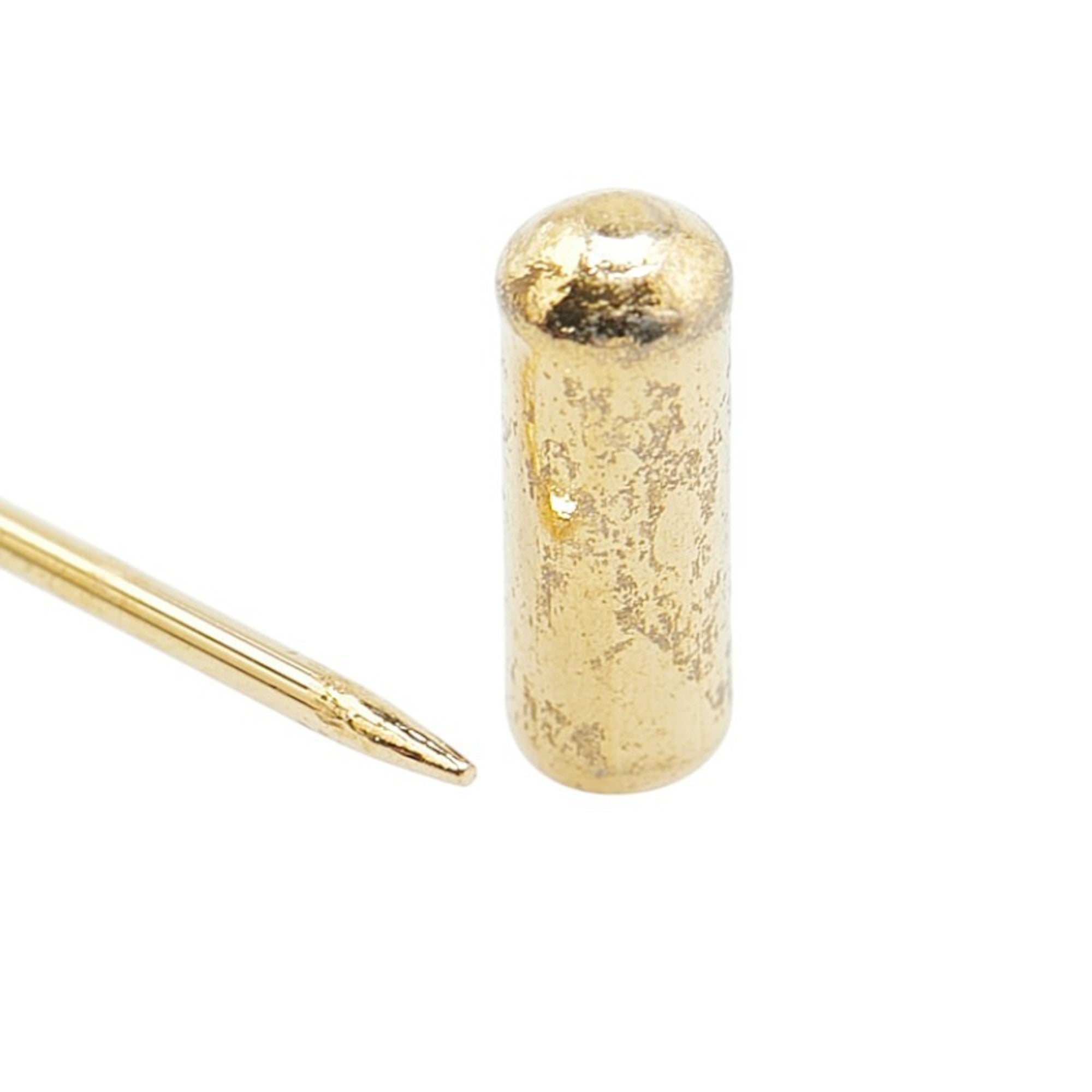 Gancini Brooch Gold with Rhinestone