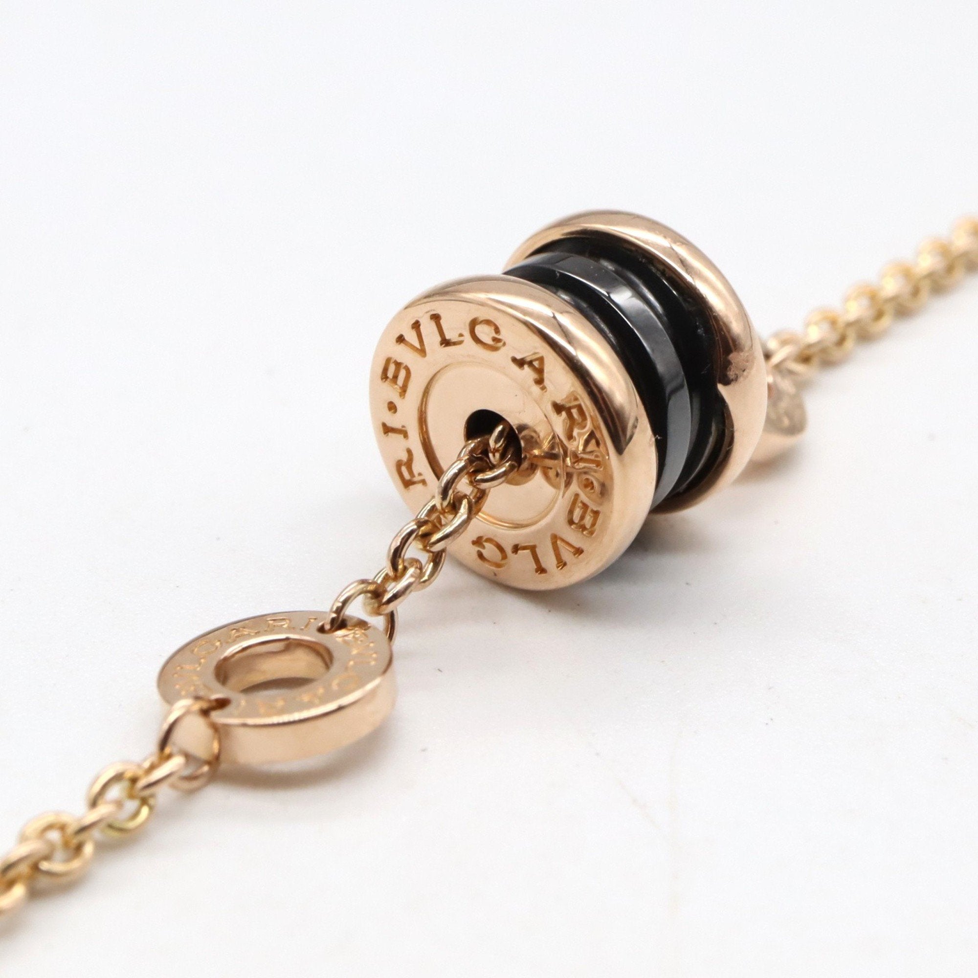 B.Zero1 Bracelet Ceramic and 18K Rose Gold