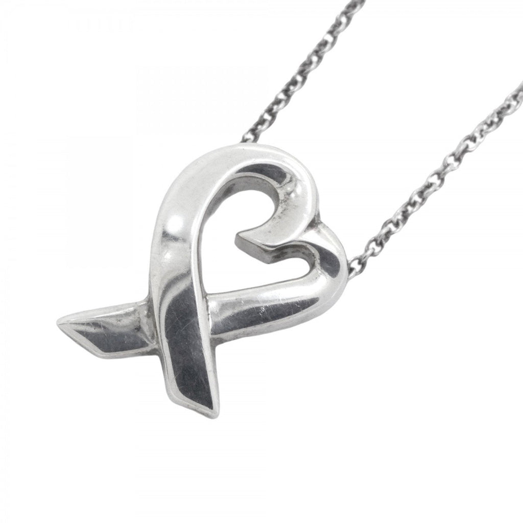 Loving Heart Pendant Necklace Sterling Silver