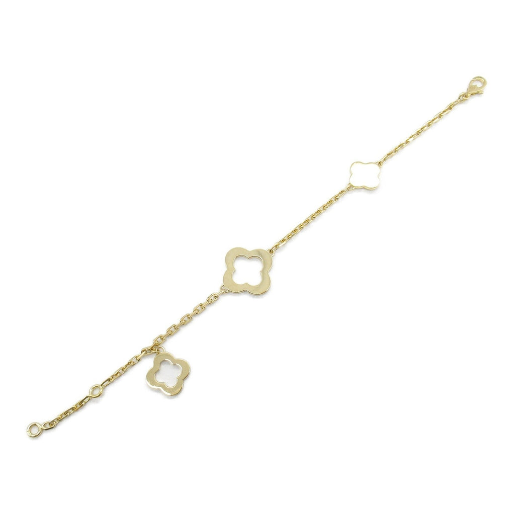 Alhambra Bracelet 18K Yellow Gold