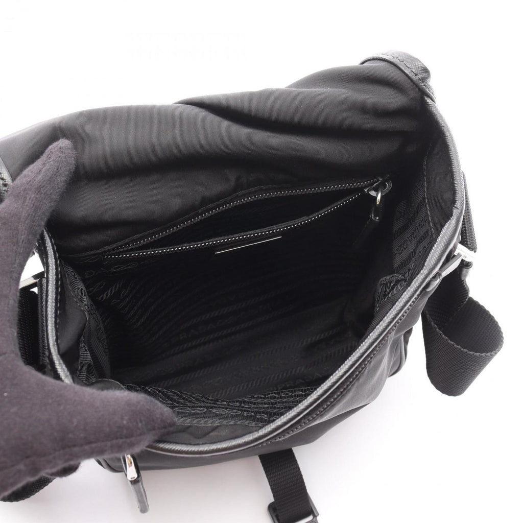 Buckle Messenger Bag Tessuto Small
