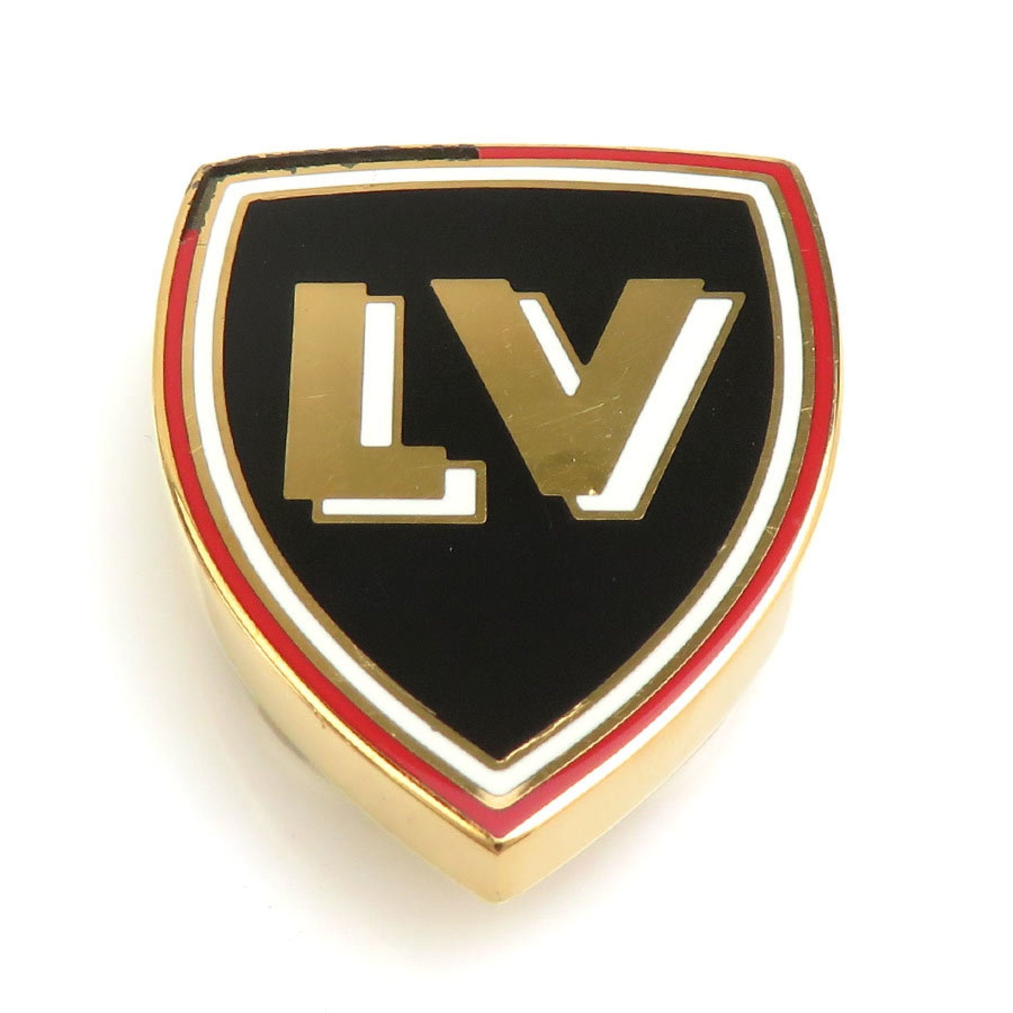 Brooch Black and Gold
