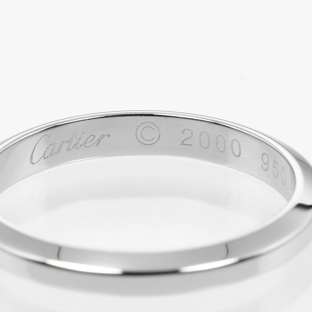 Declaration Band Ring Platinum