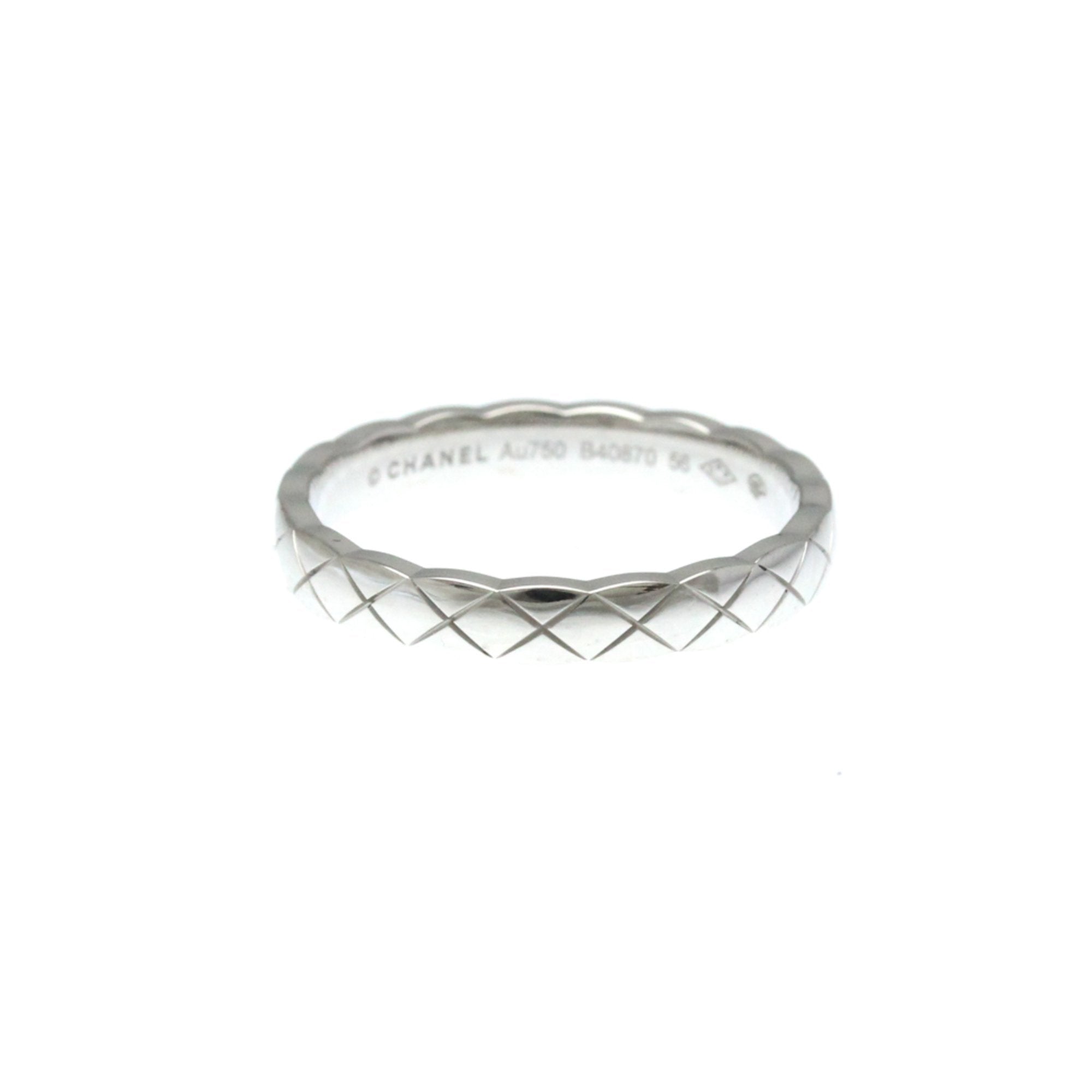 Coco Crush Ring 18K White Gold Mini