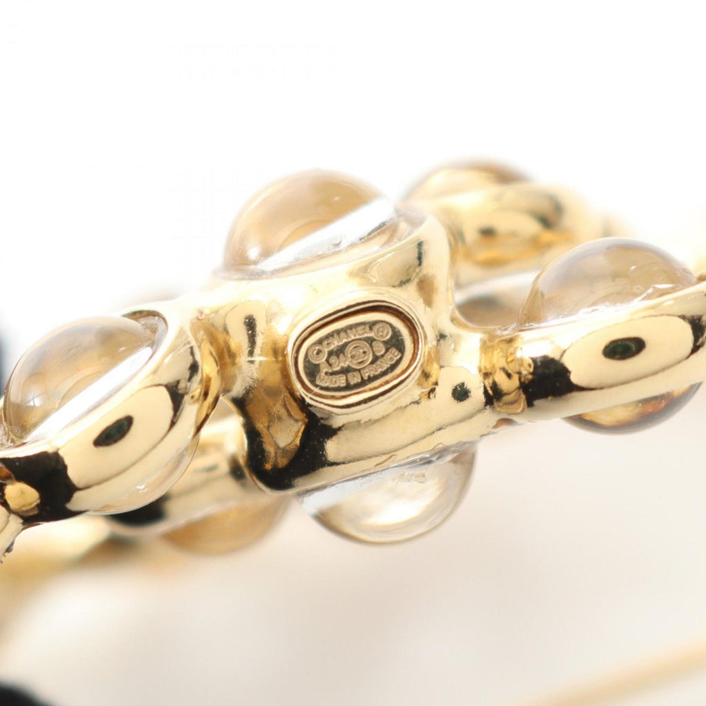 CC Logo Brooch Metal