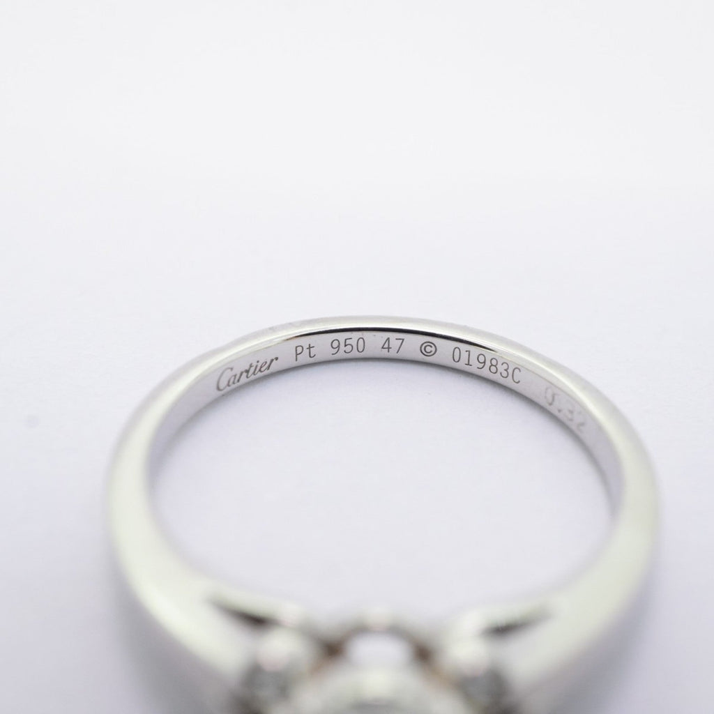 Ring Platinum with Diamond