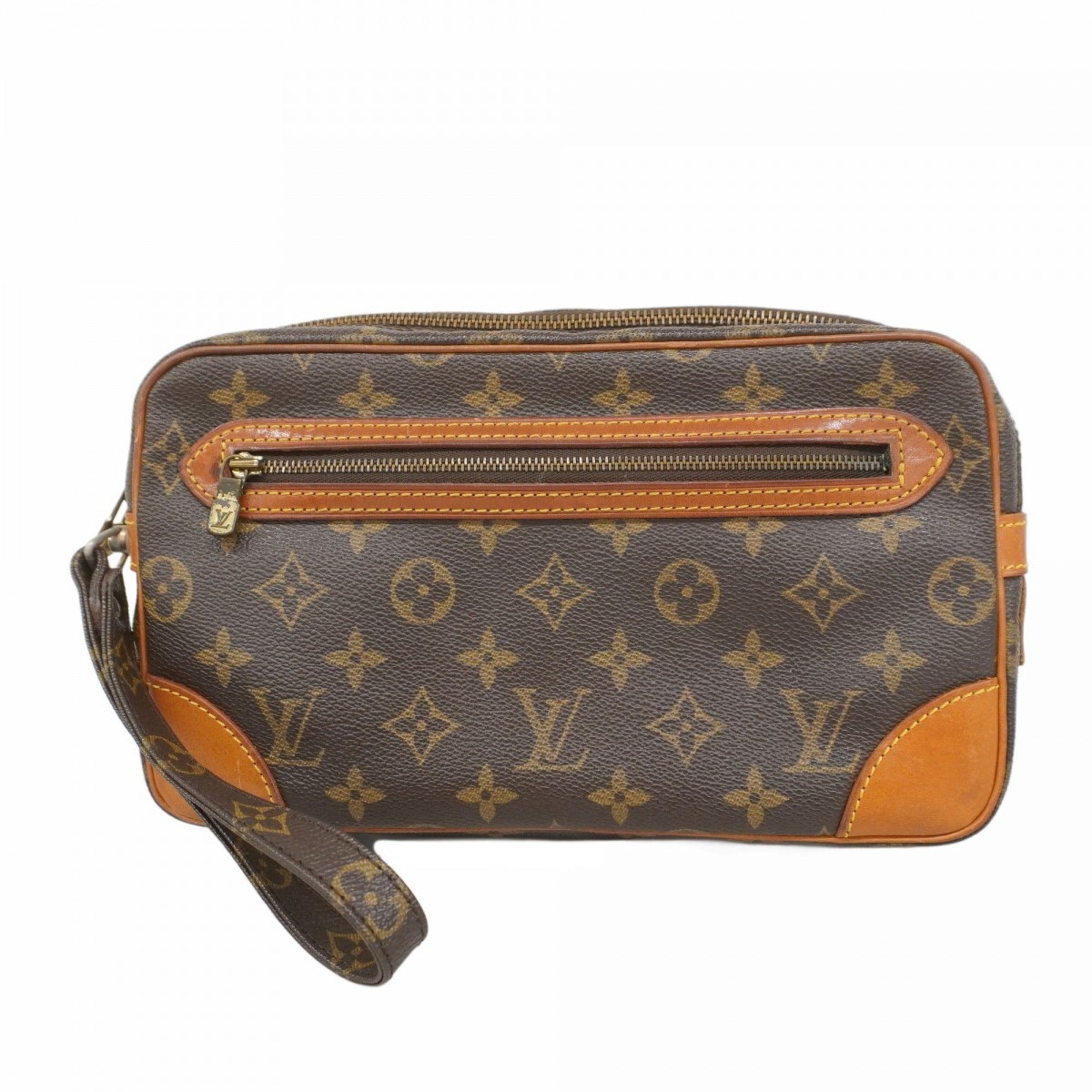 Marly Dragonne Clutch Monogram Canvas GM