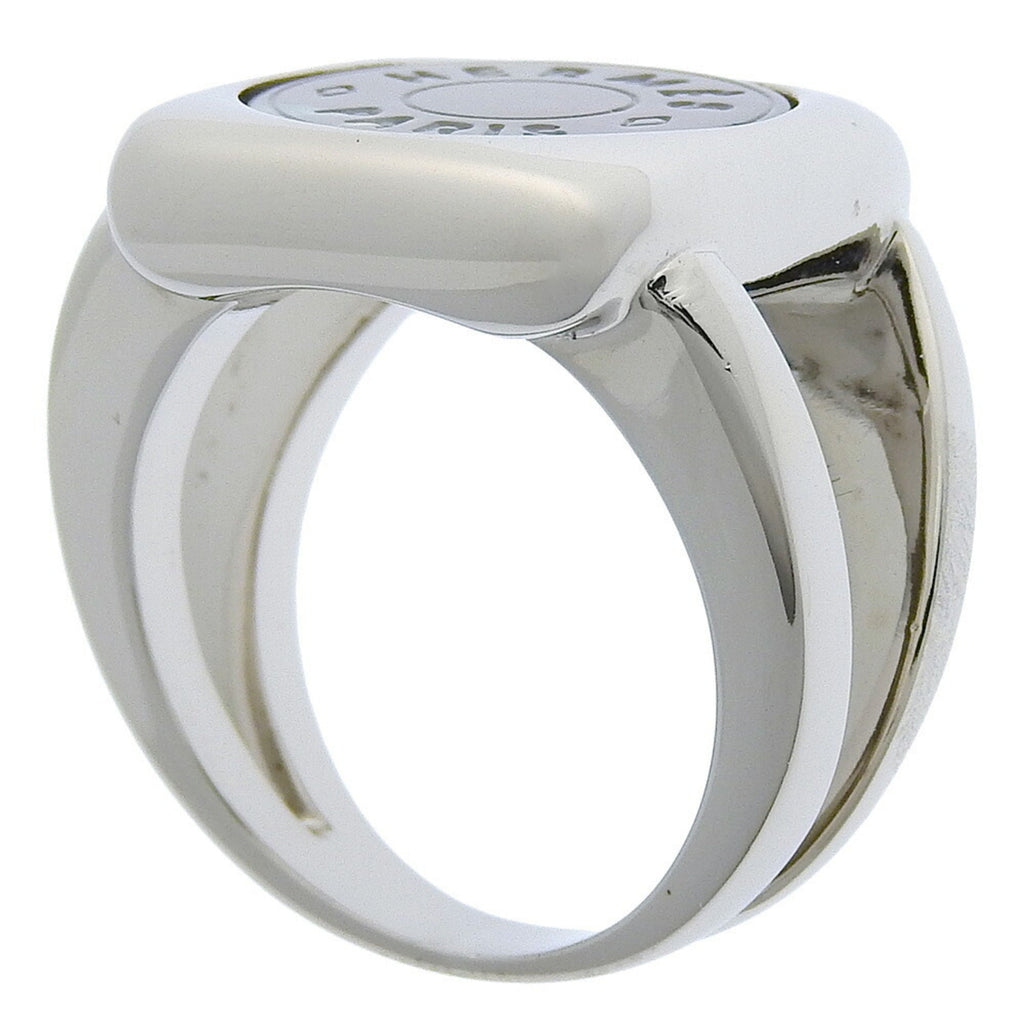 Sellier Ring Shell and Sterling Silver