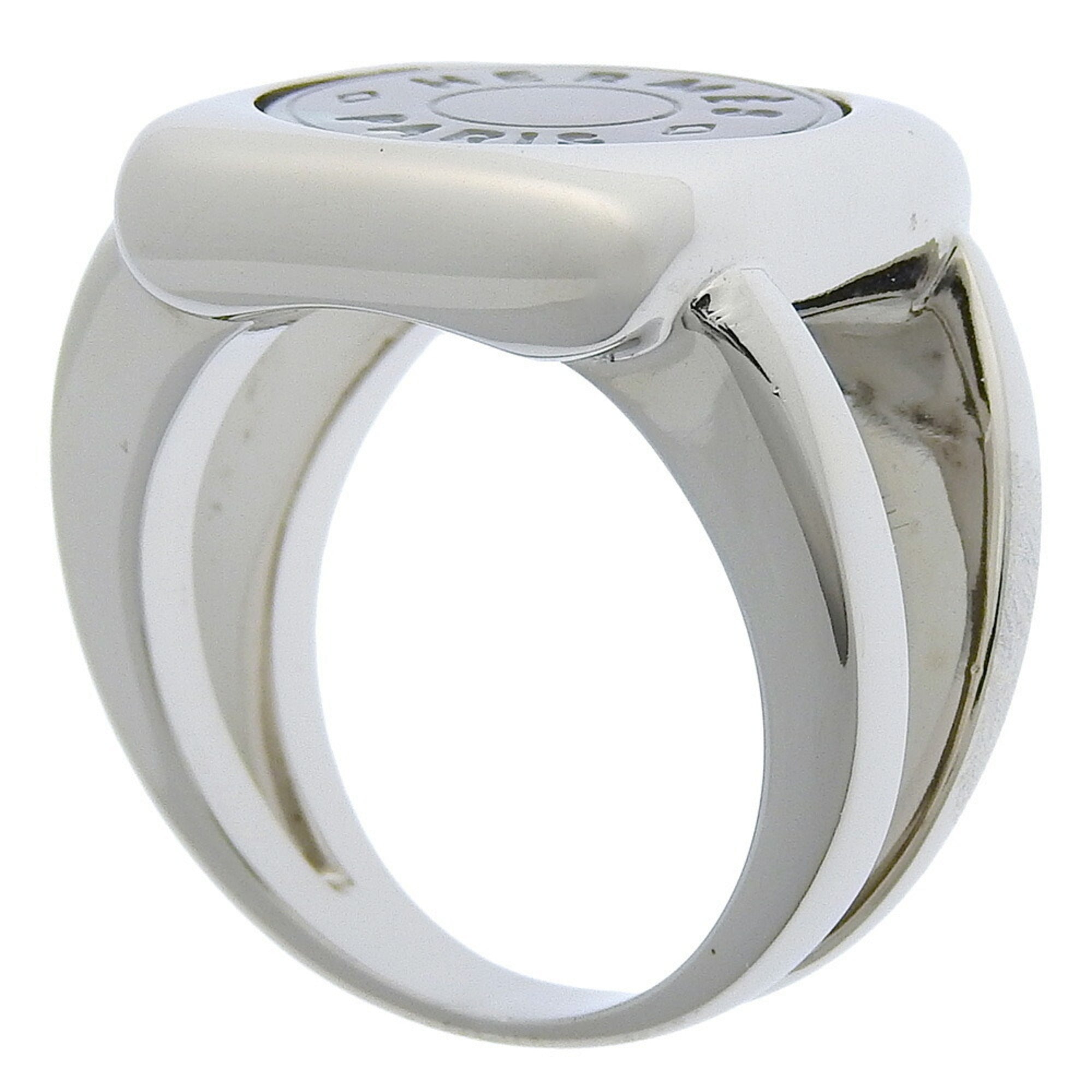 Sellier Ring Shell and Sterling Silver