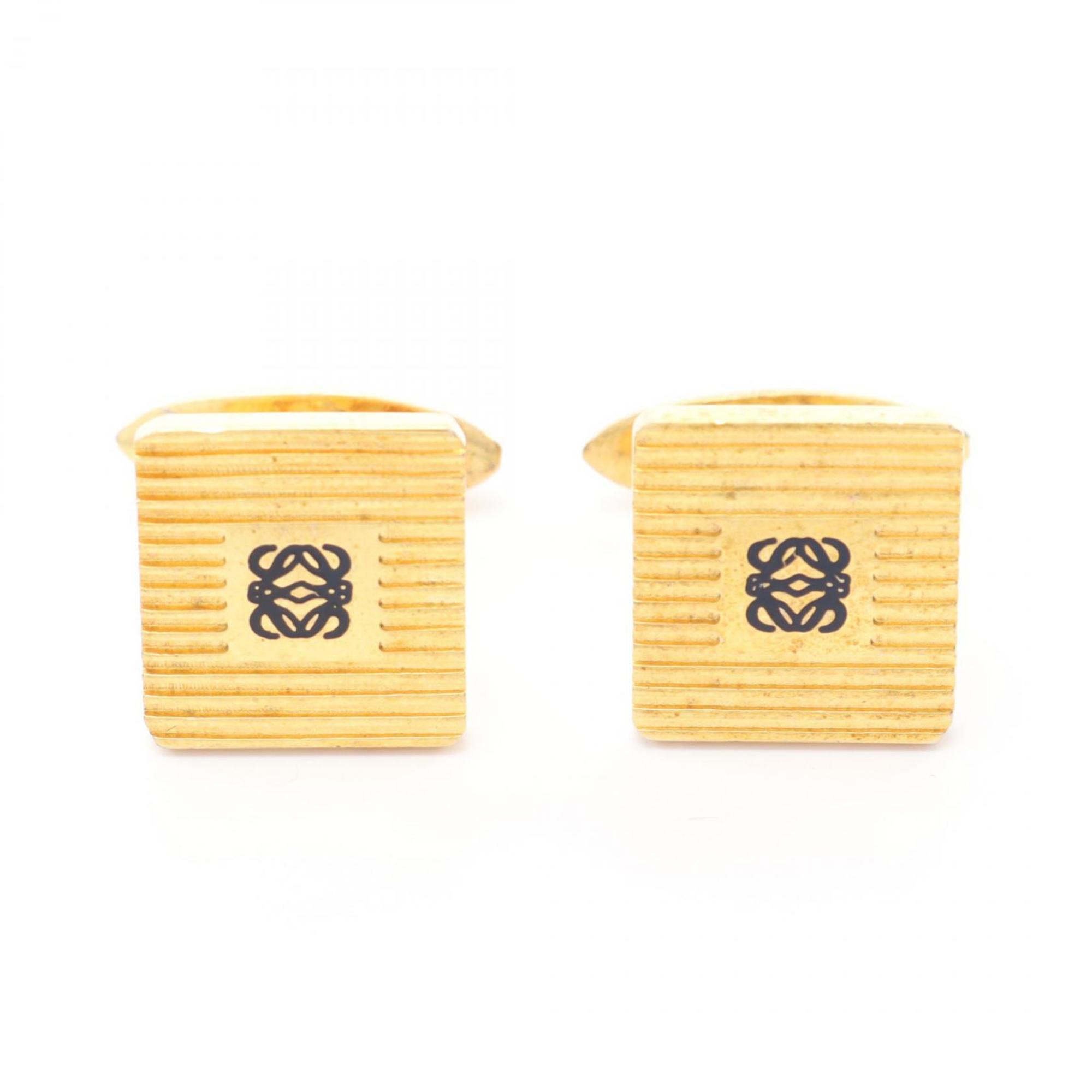 Anagram Cufflinks Gold Bracelet
