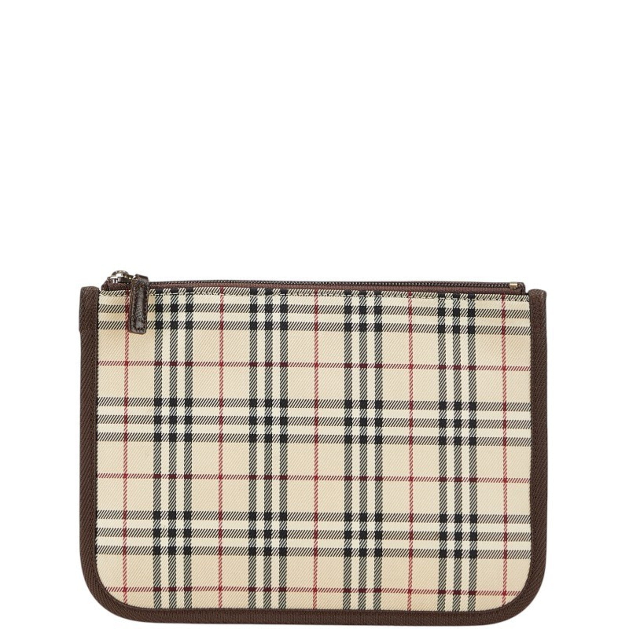 Olympia Pouch Shoulder Bag Vintage Check Canvas