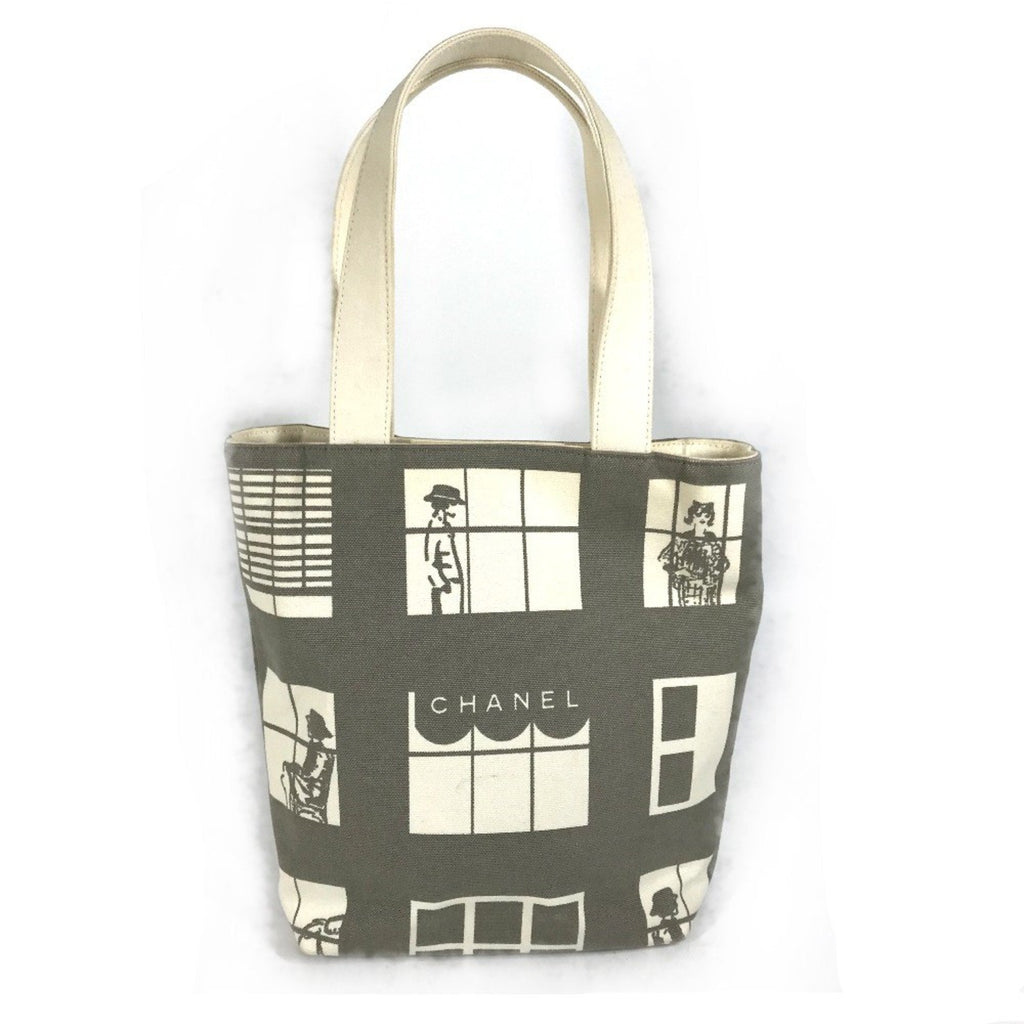 Coco Window Tote Printed Canvas Large