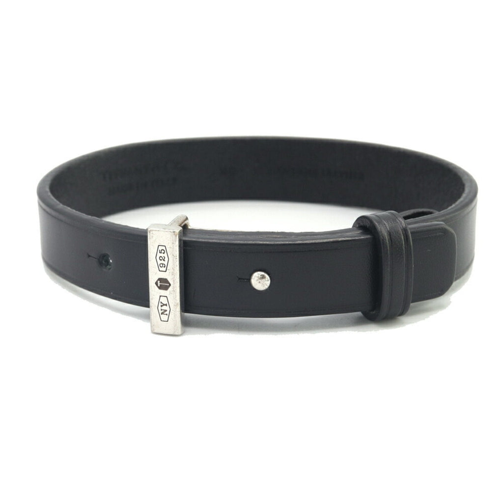 Bracelet Leather And Sterling Silver