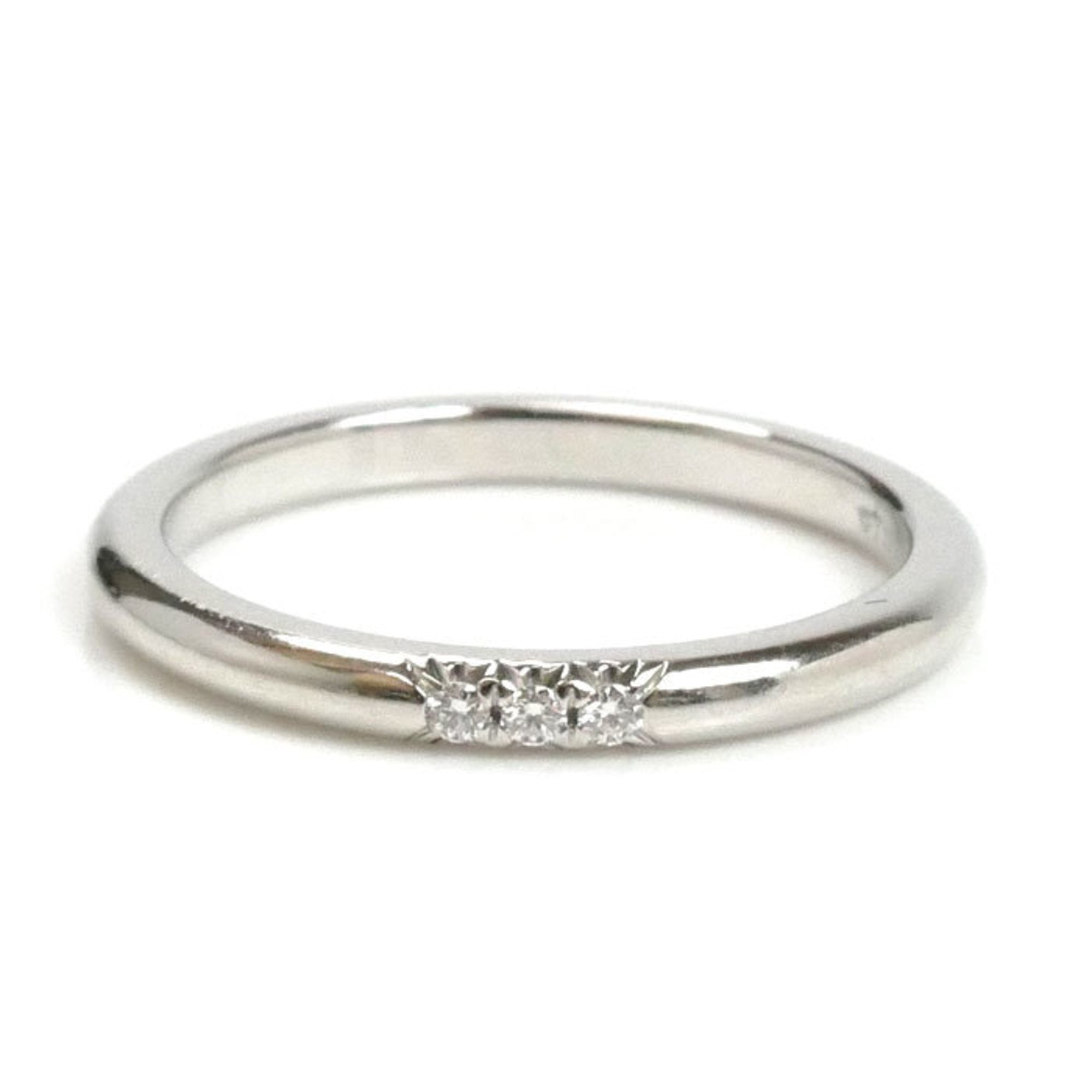 Platinum Ring with Diamond