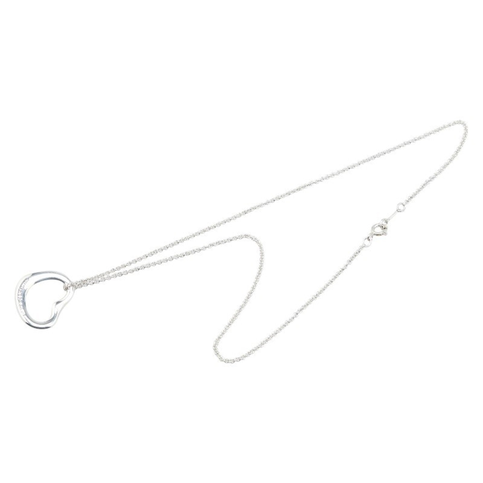 Heart Pendant Necklace Sterling Silver