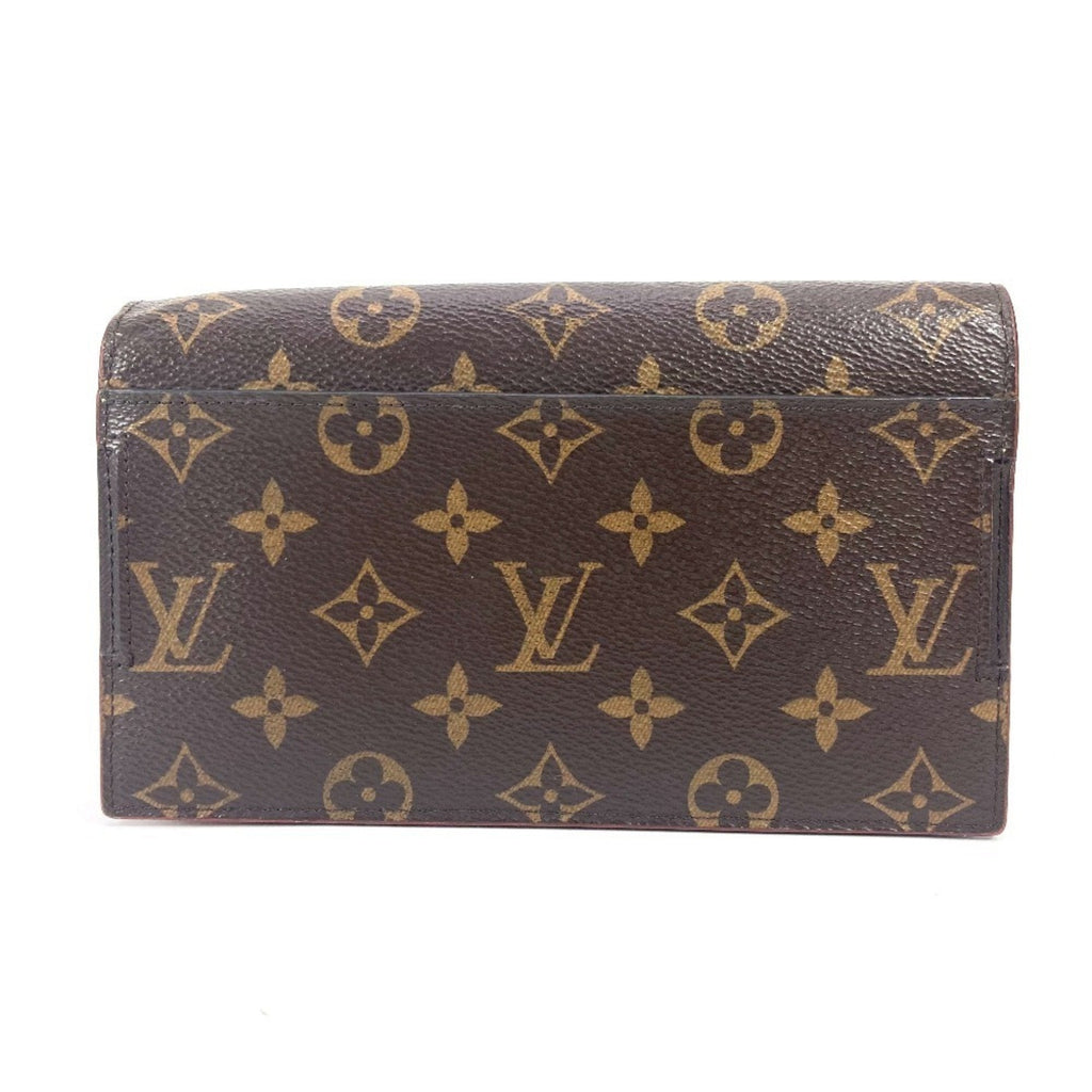 S Lock Belt Pouch Monogram Canvas