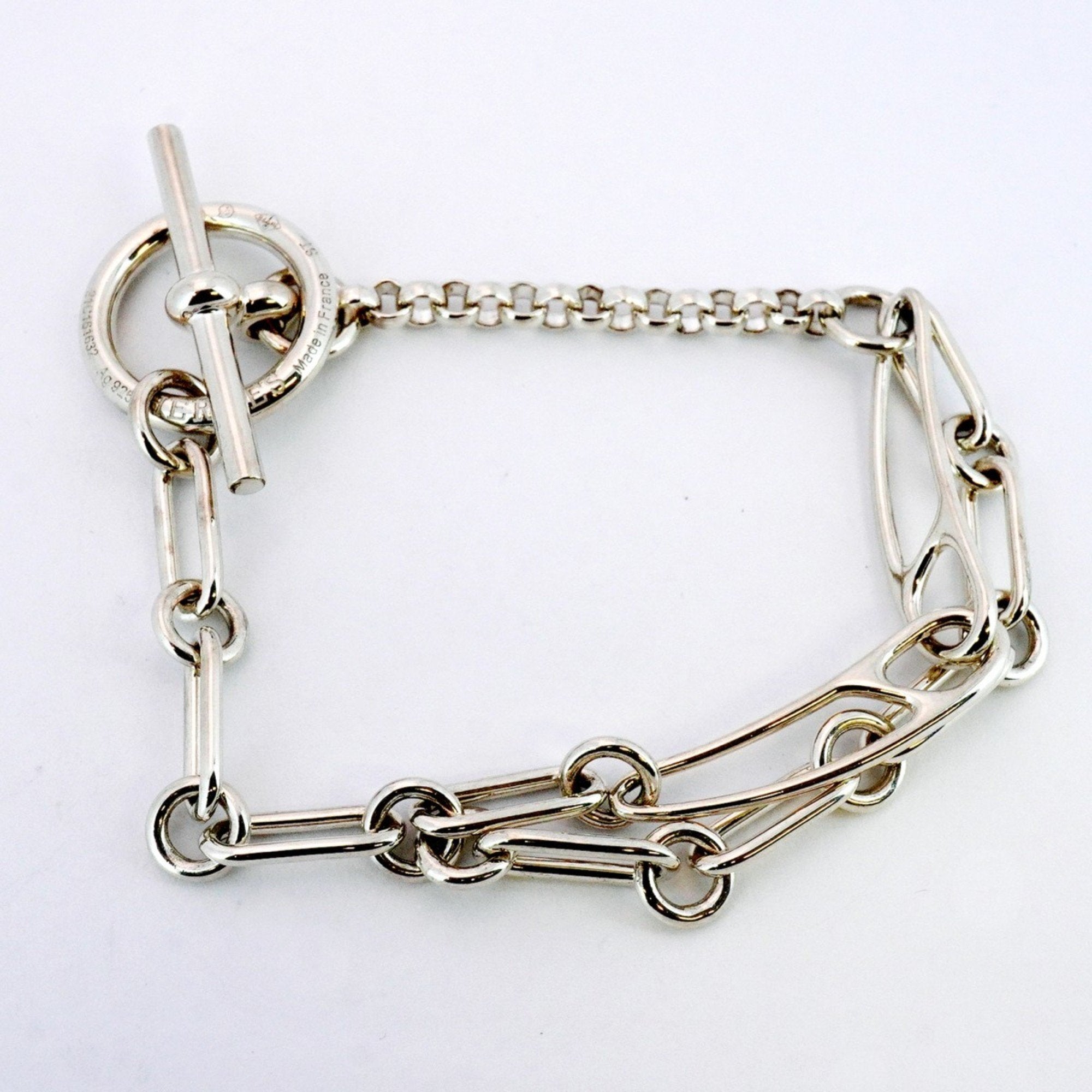 Chaine d'Ancre Punk Bracelet Sterling Silver