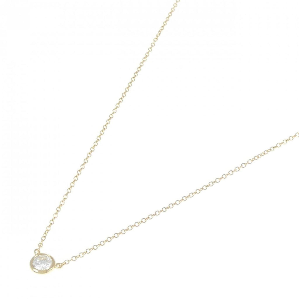 Elsa Peretti Diamonds By The Yard Pendant Necklace 18K Yellow Gold and Diamond