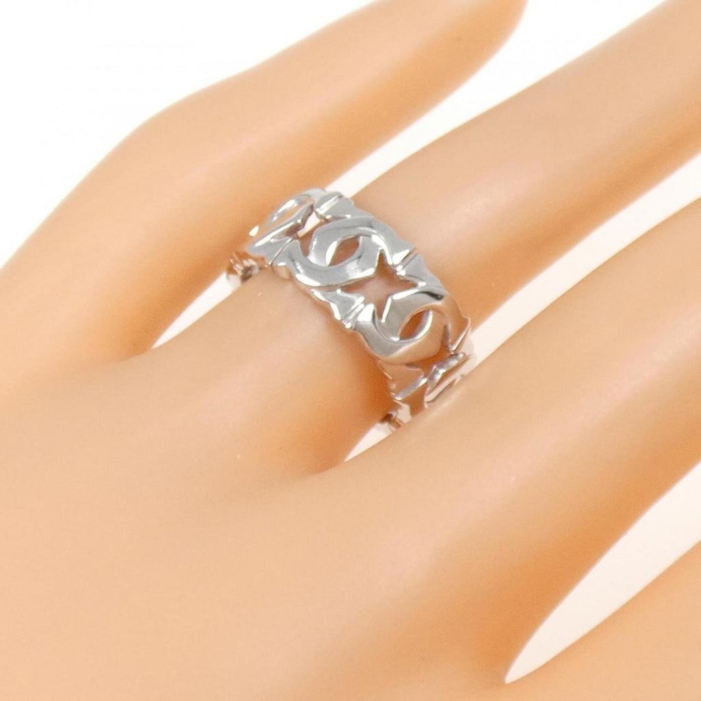 Entrelacé Ring 18K White Gold Small